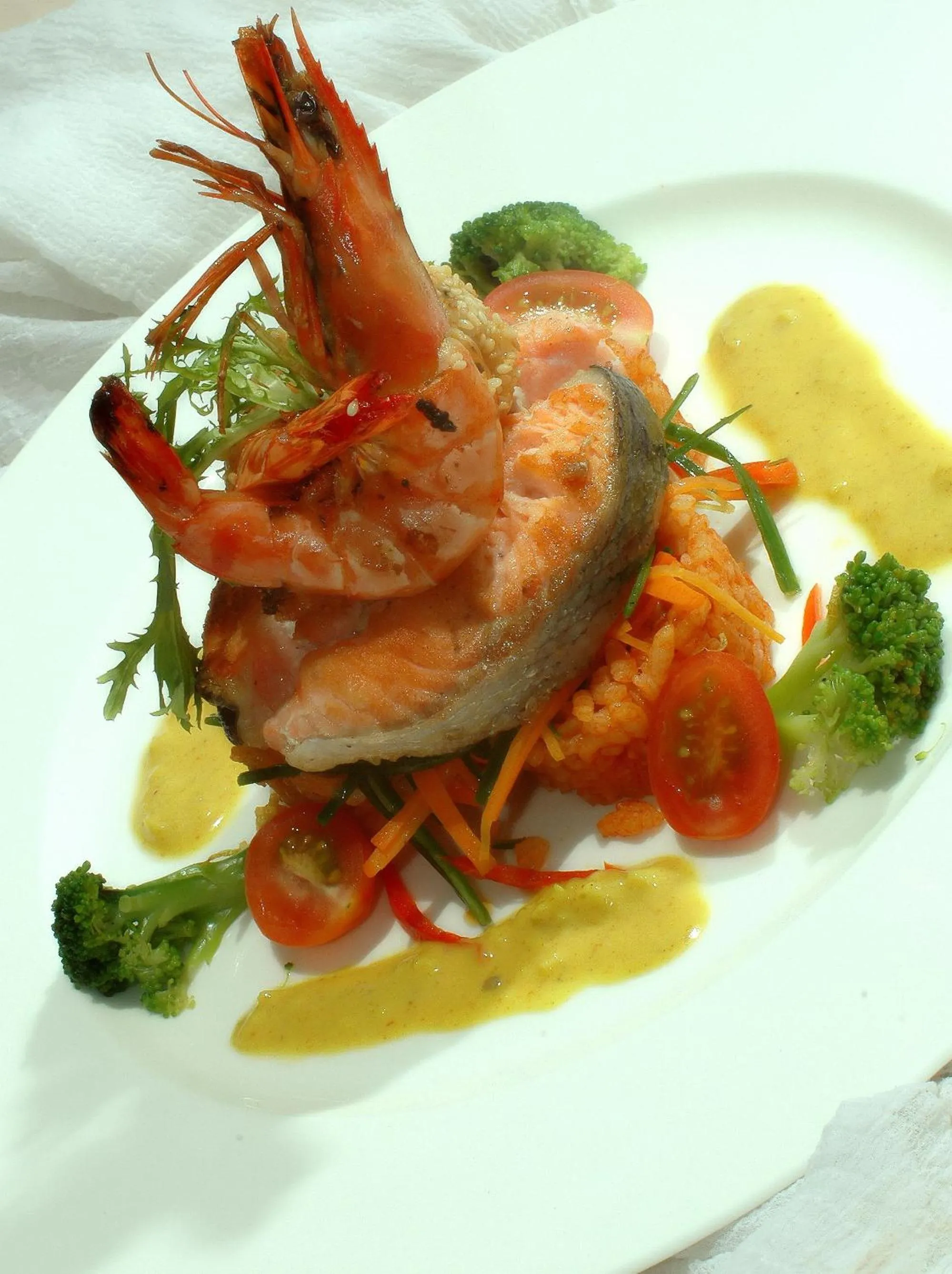 Food and drinks in Hotel Vila Lumbung