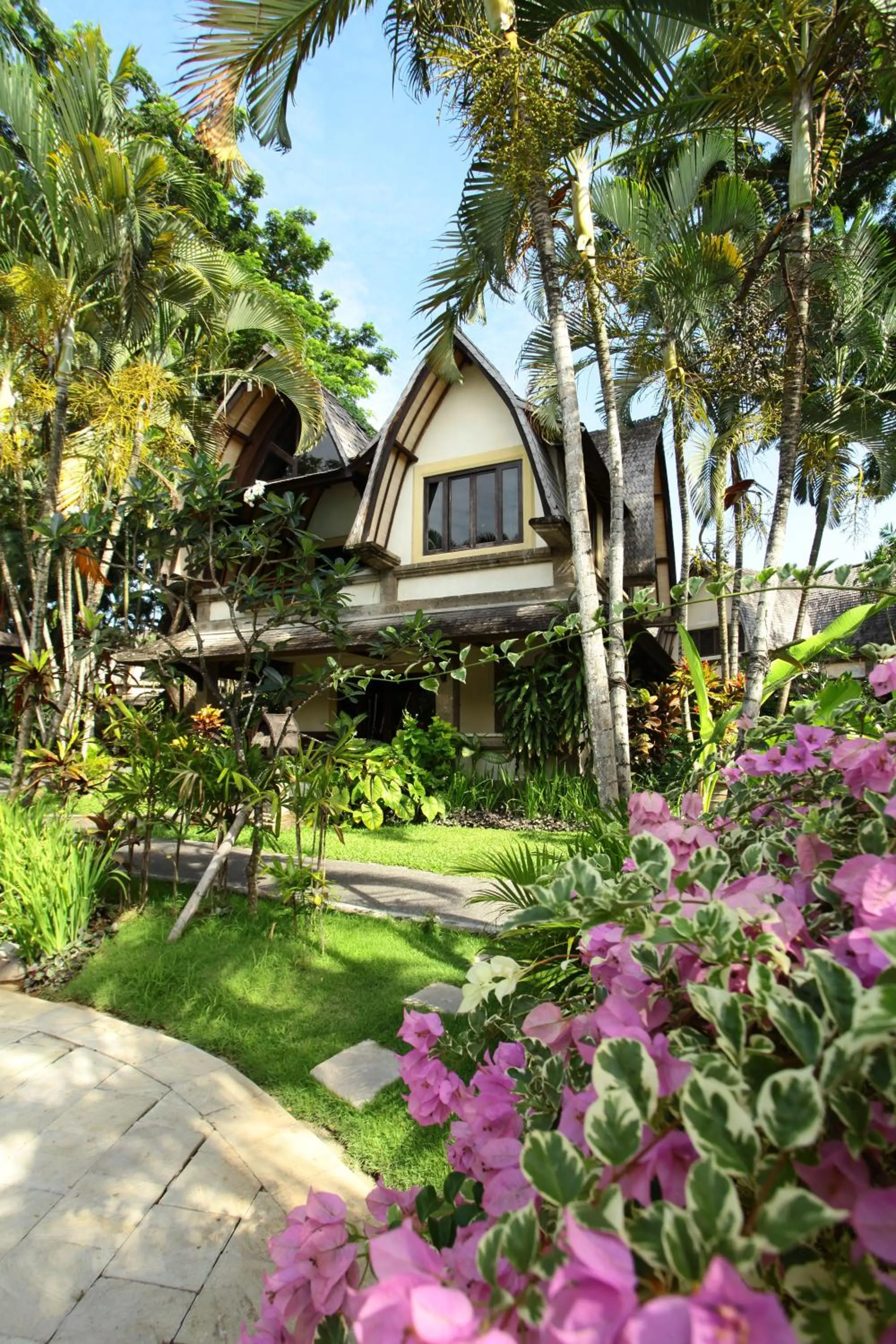 Garden in Hotel Vila Lumbung