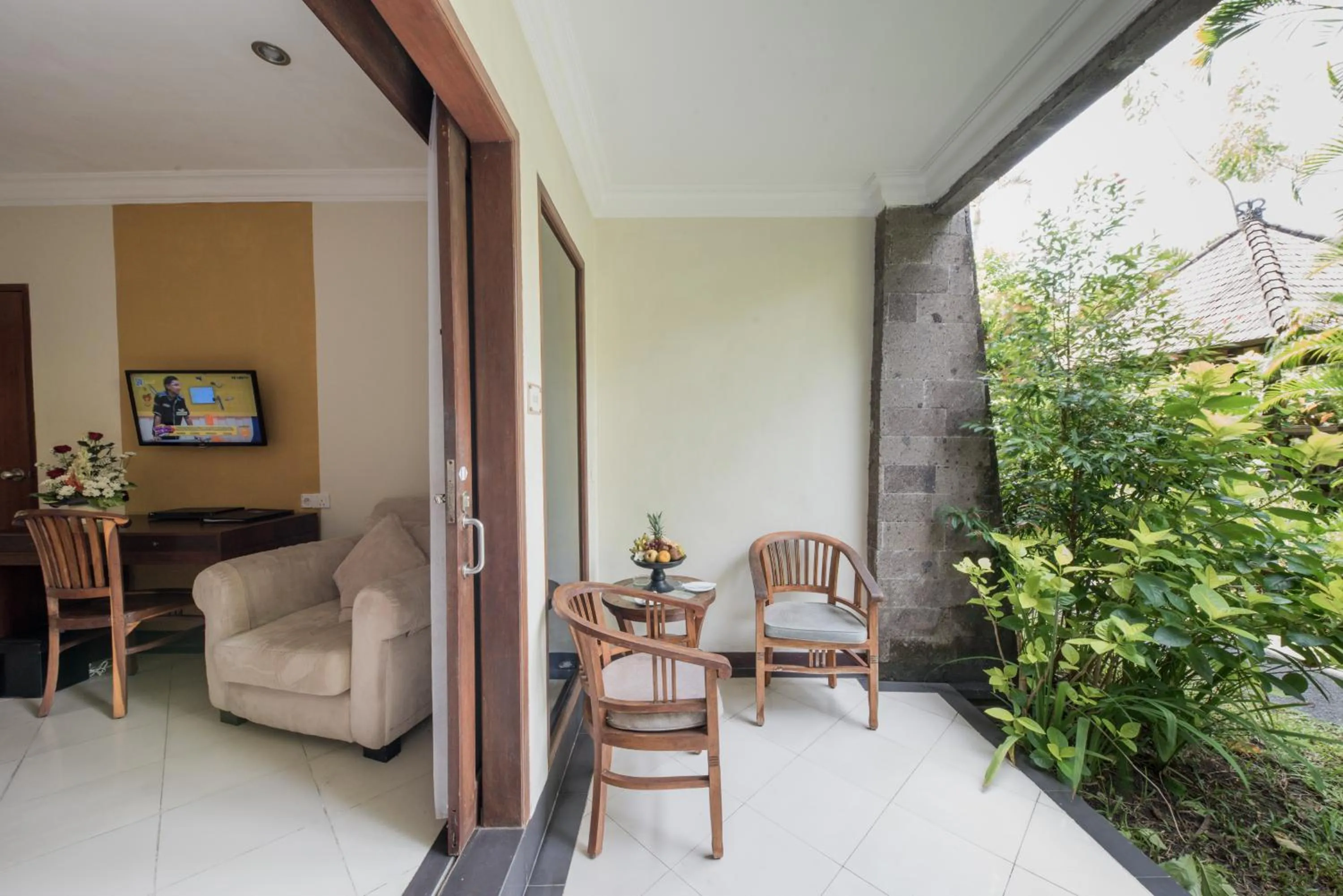 Balcony/Terrace in Hotel Vila Lumbung