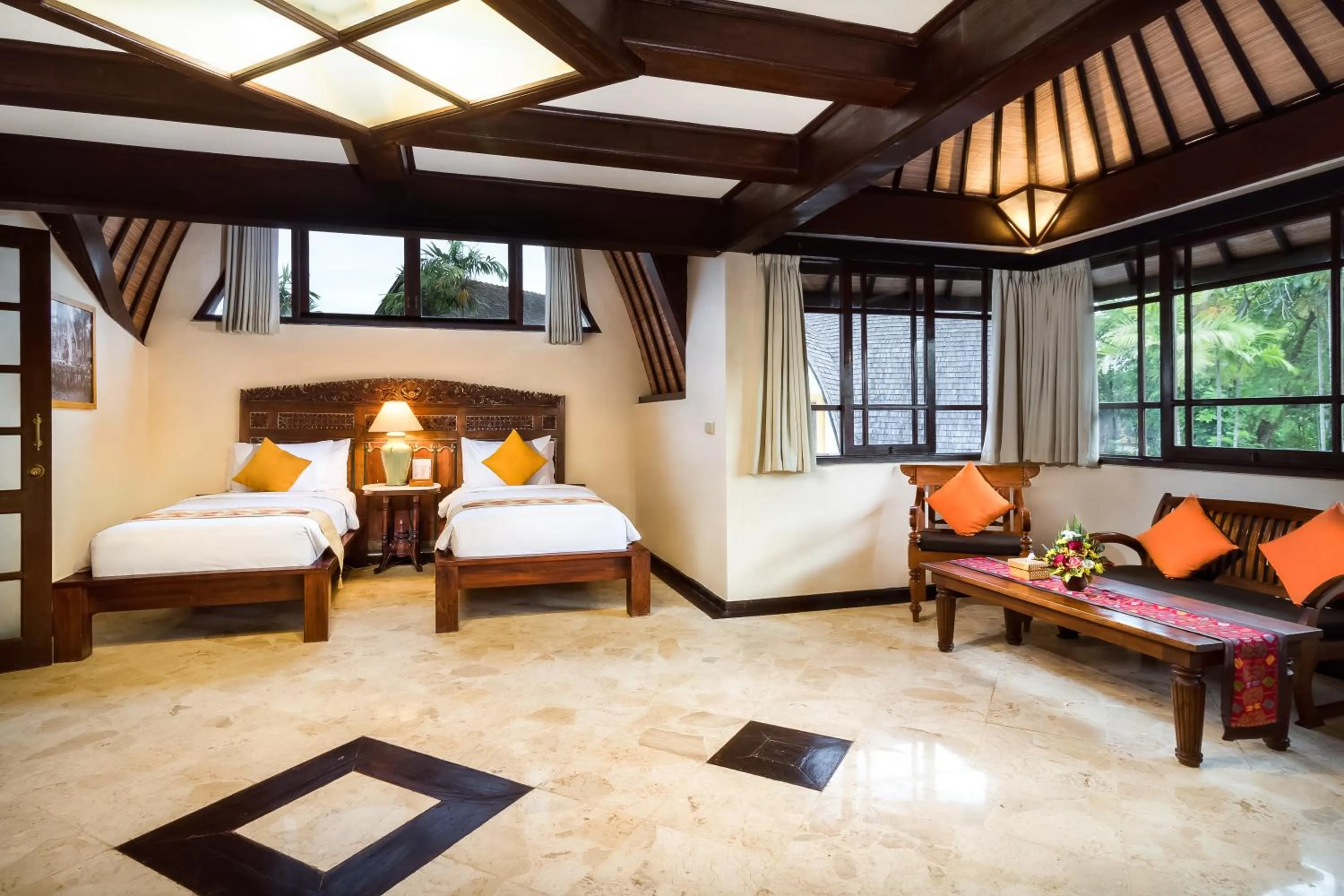 Photo of the whole room, Bed in Hotel Vila Lumbung