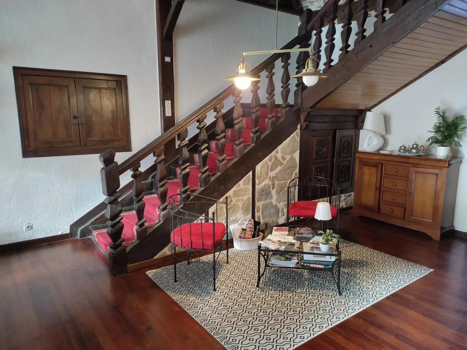 Living room in B&B Amphitryon