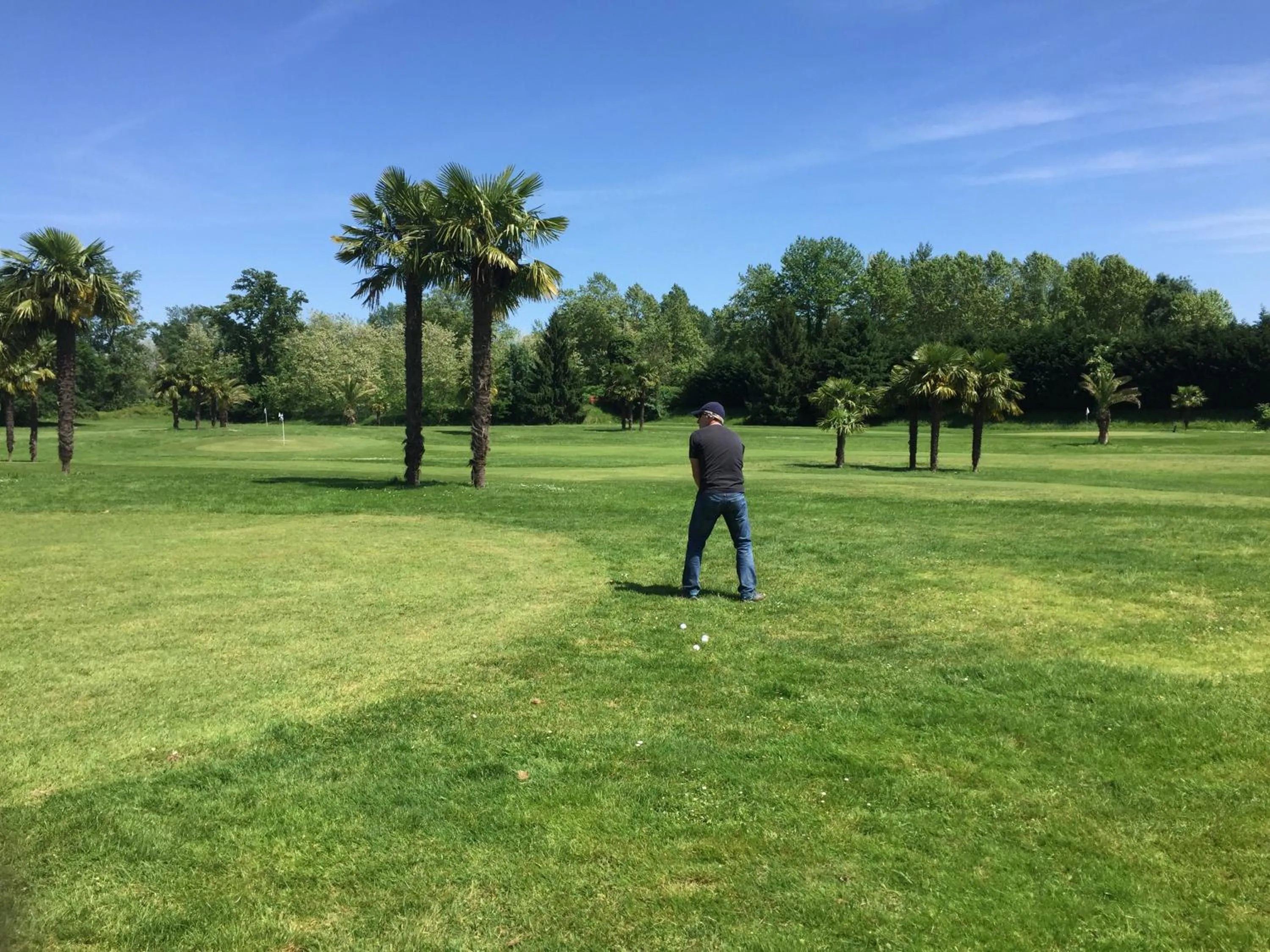 Golfcourse in B&B Amphitryon