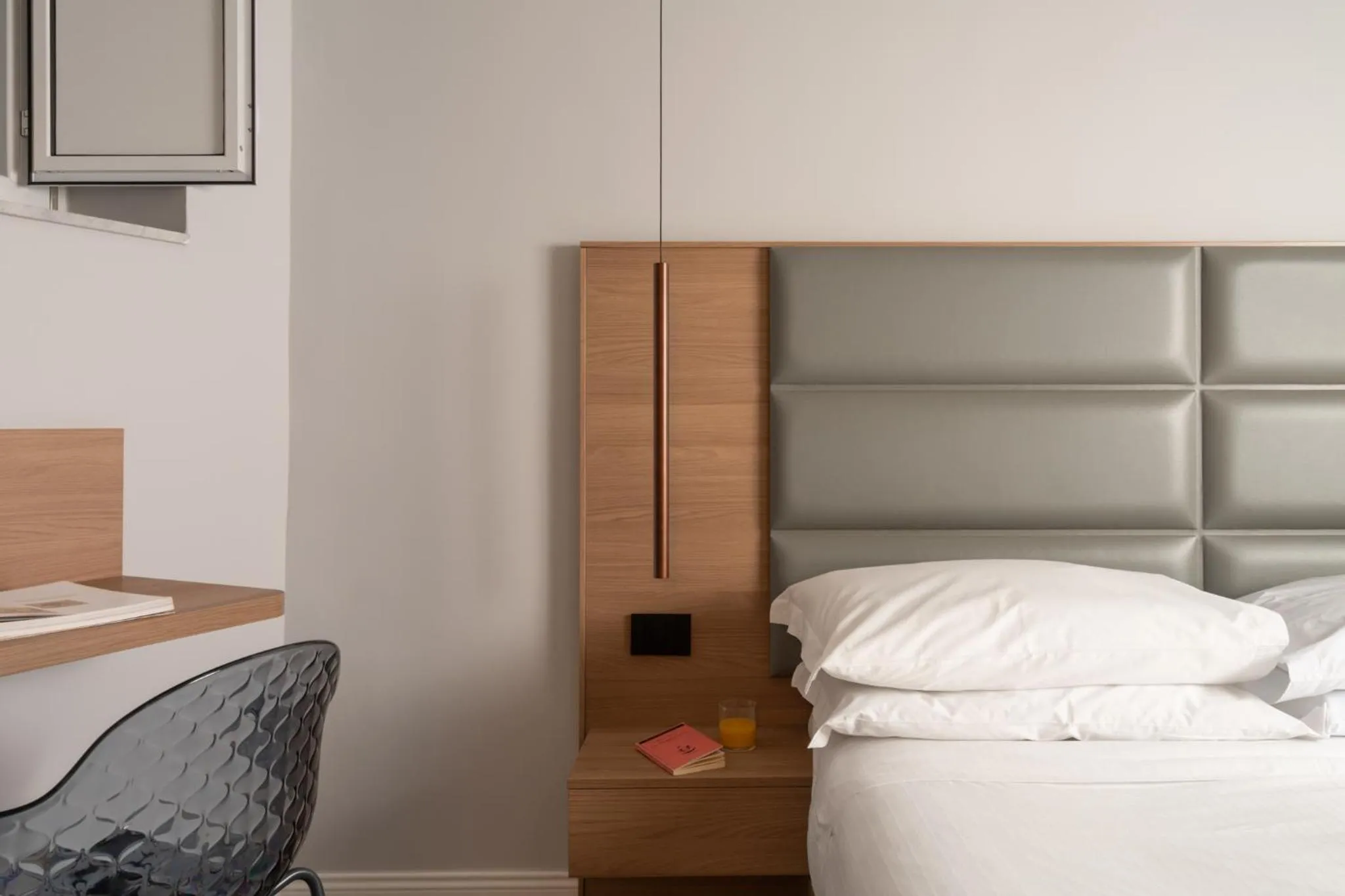 Photo of the whole room, Bed in The Grey