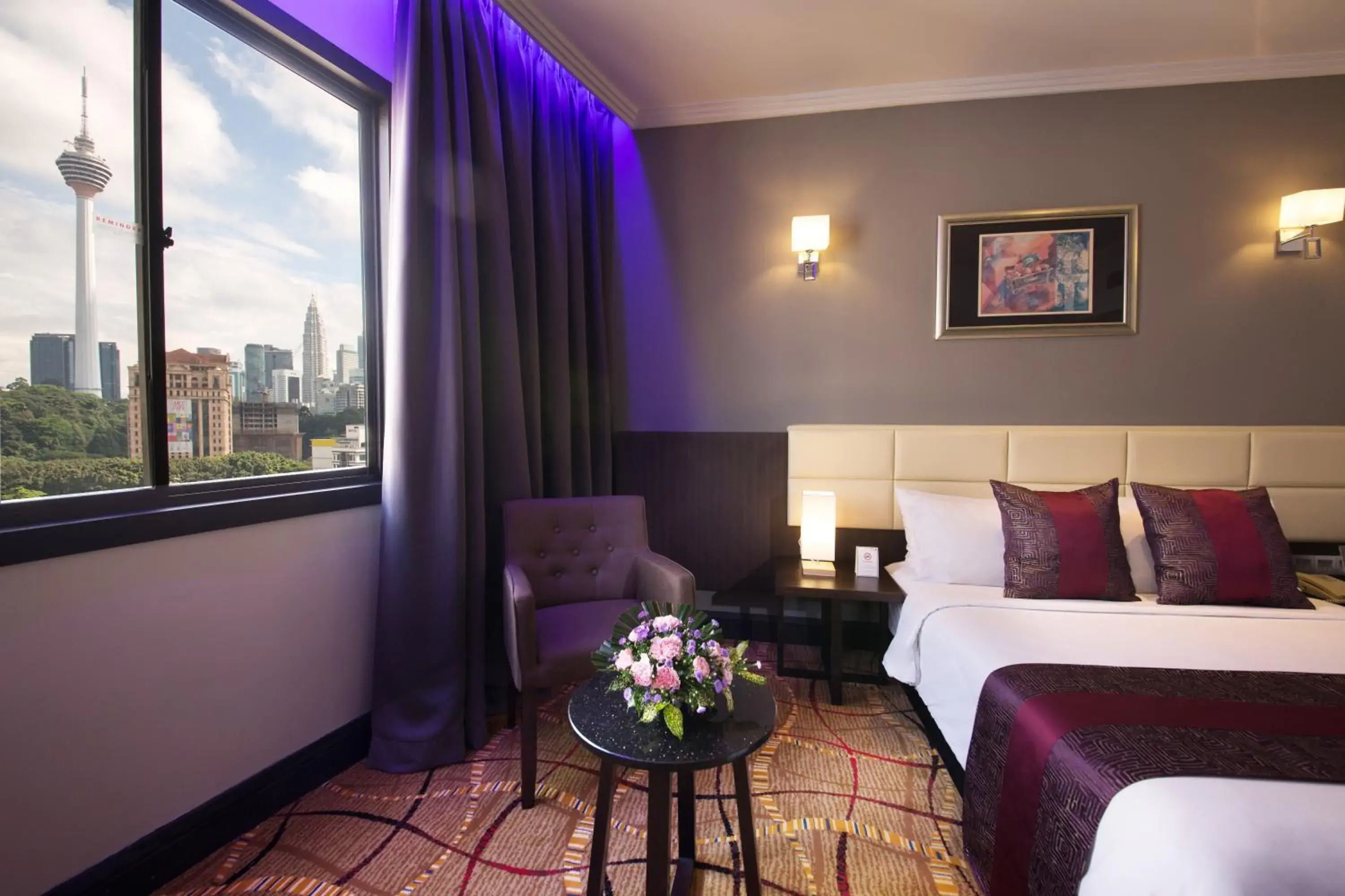 Deluxe Queen Room in AnCasa Hotel Kuala Lumpur, Chinatown Deluxe Queen Room in AnCasa Hotel Kuala Lumpur, Chinatown