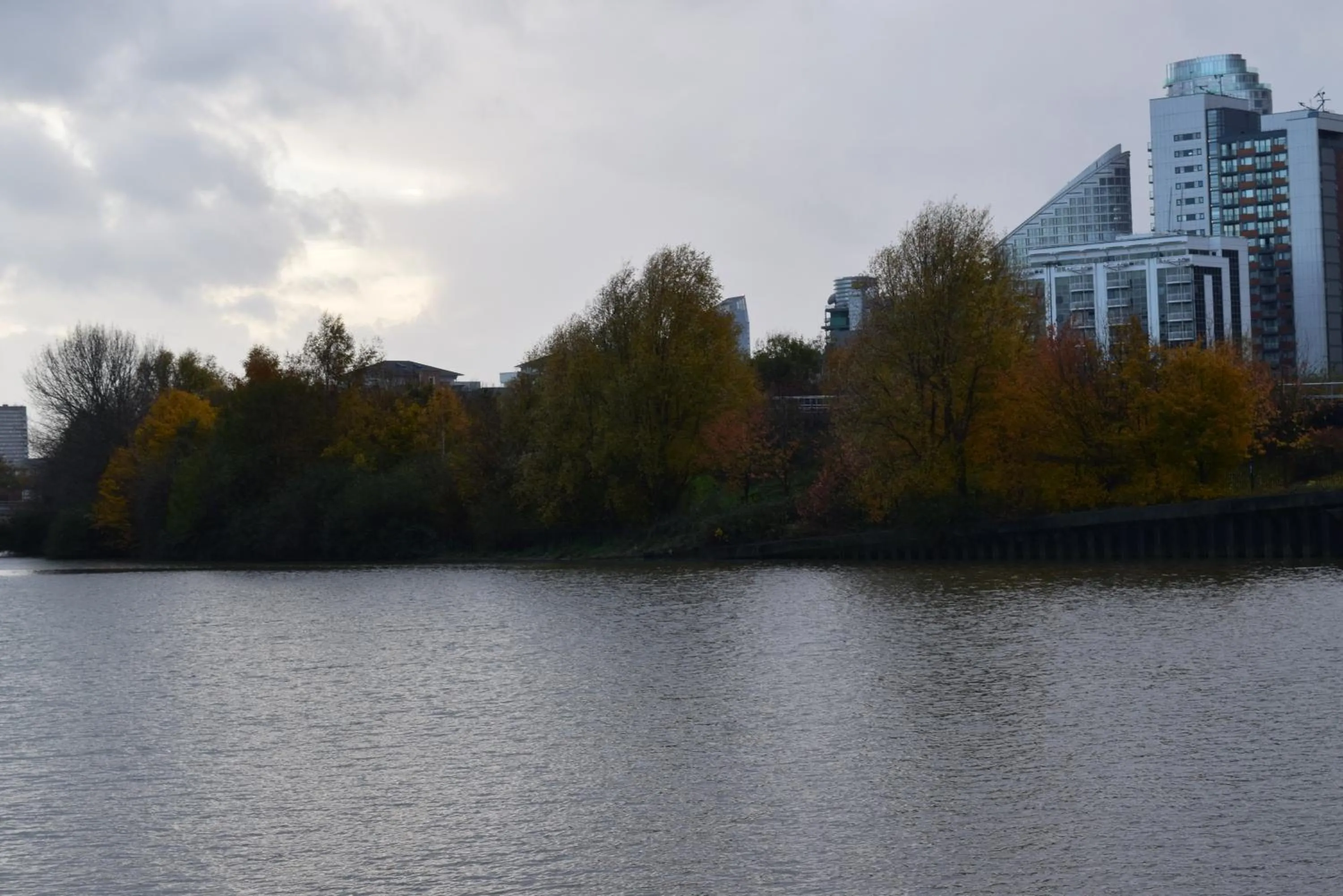 River view in London City Island 3 Bedroom Luxury Apartments, Canary Wharf