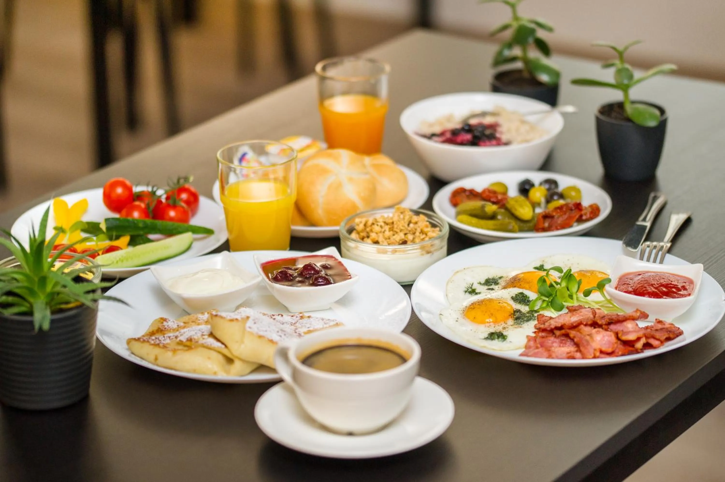 Breakfast in Dangė Hotel