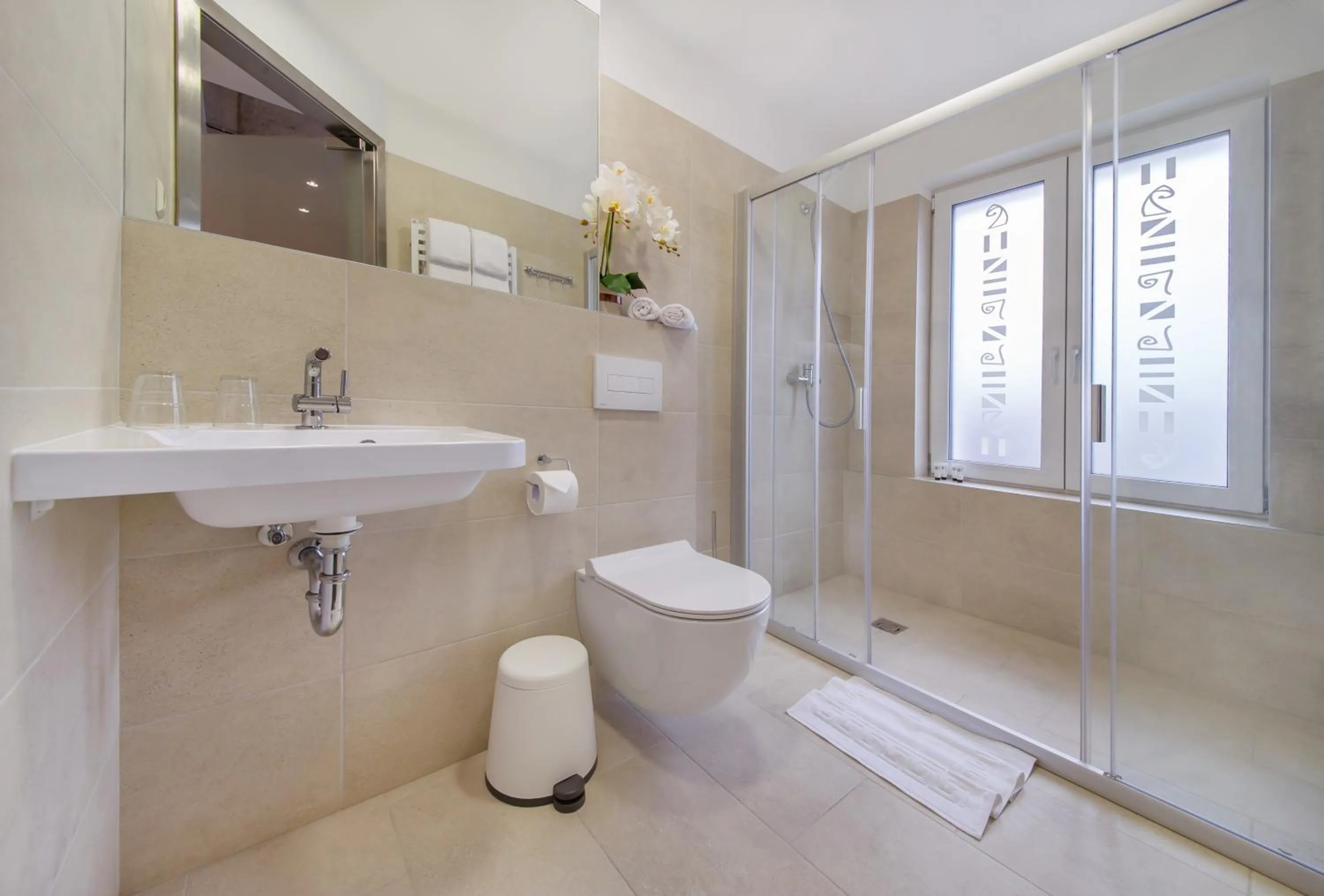 Shower in Dangė Hotel