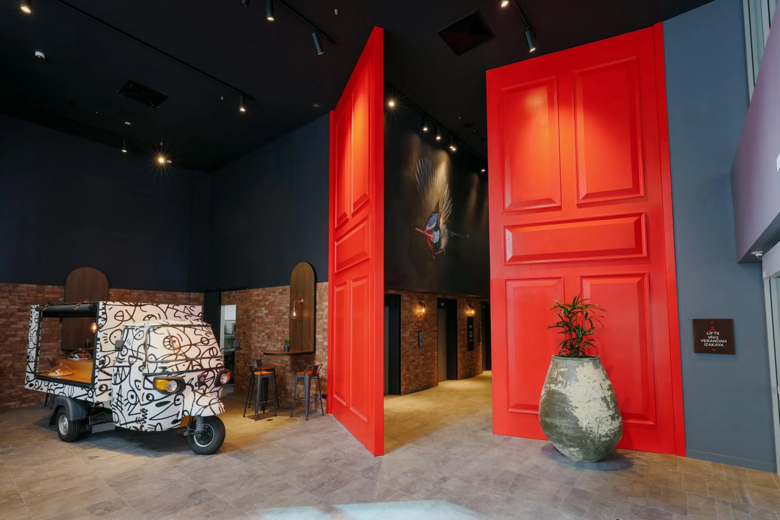 Facade/entrance in Hotel Indigo Brisbane City Centre by IHG