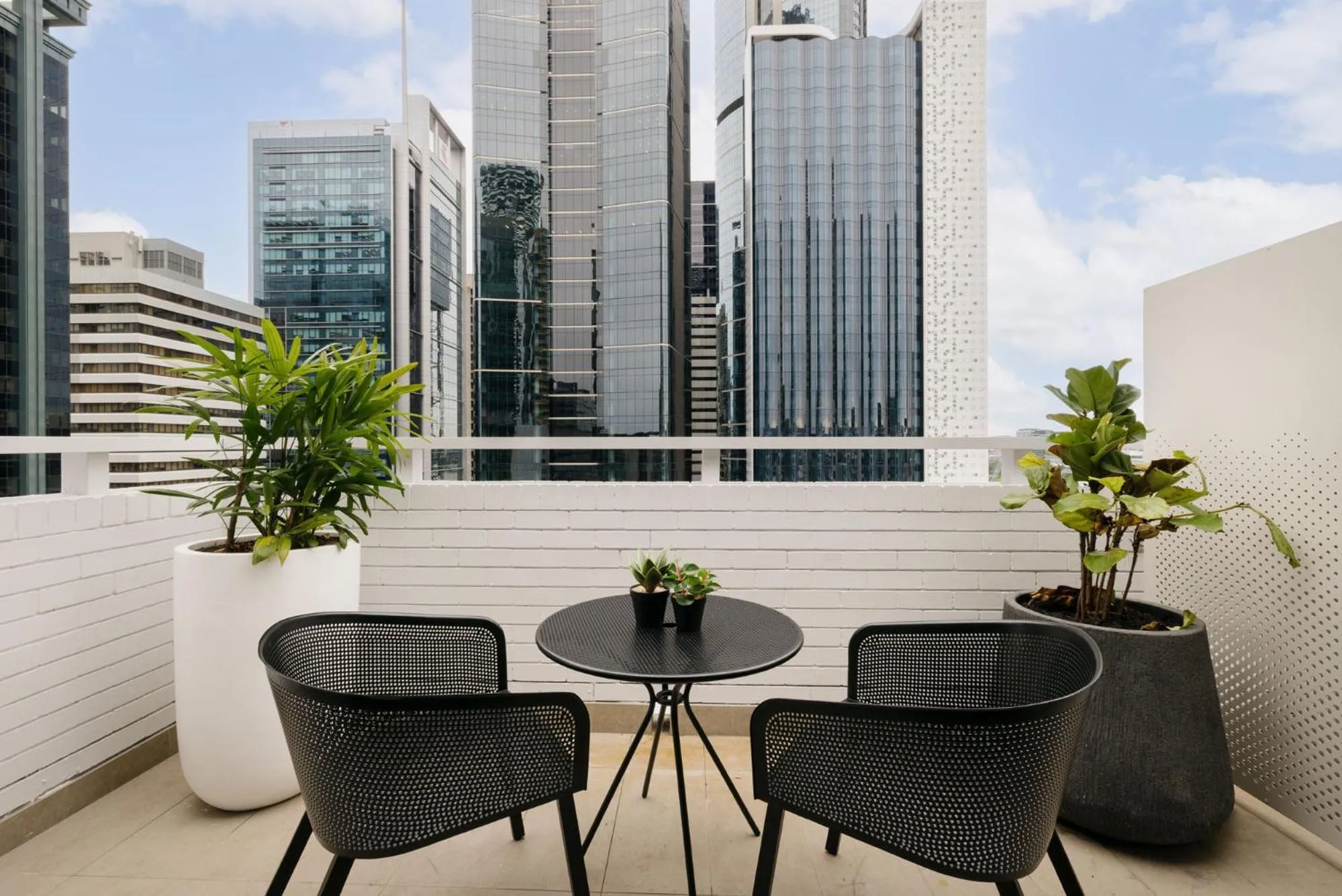 Balcony/Terrace in Hotel Indigo Brisbane City Centre by IHG