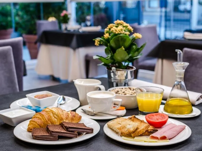 Buffet breakfast in Hotel Nagusi