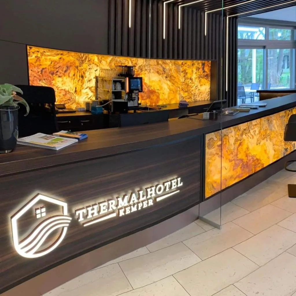 Lobby or reception in Thermalhotel Kemper