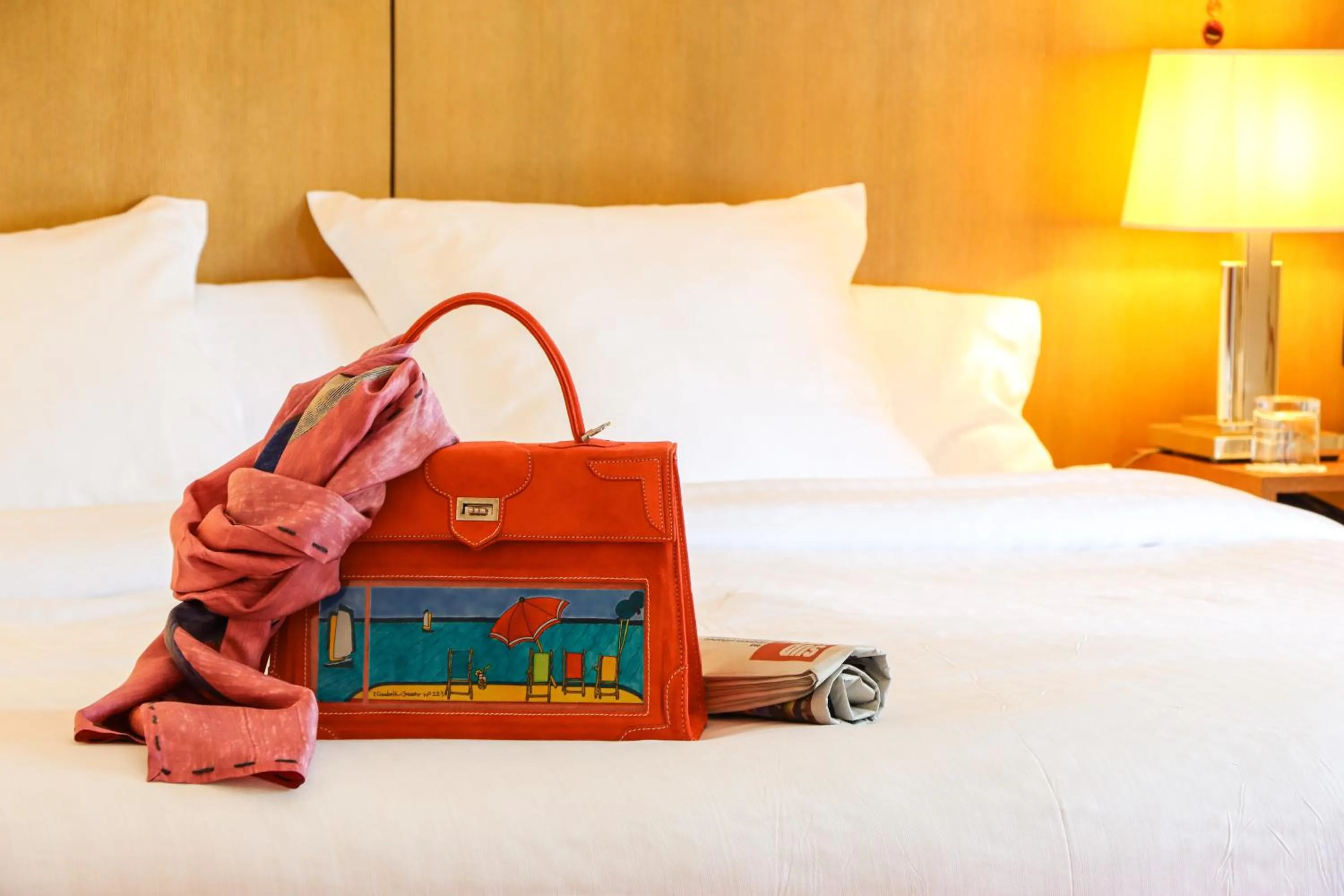 Bed in Relais de la Poste