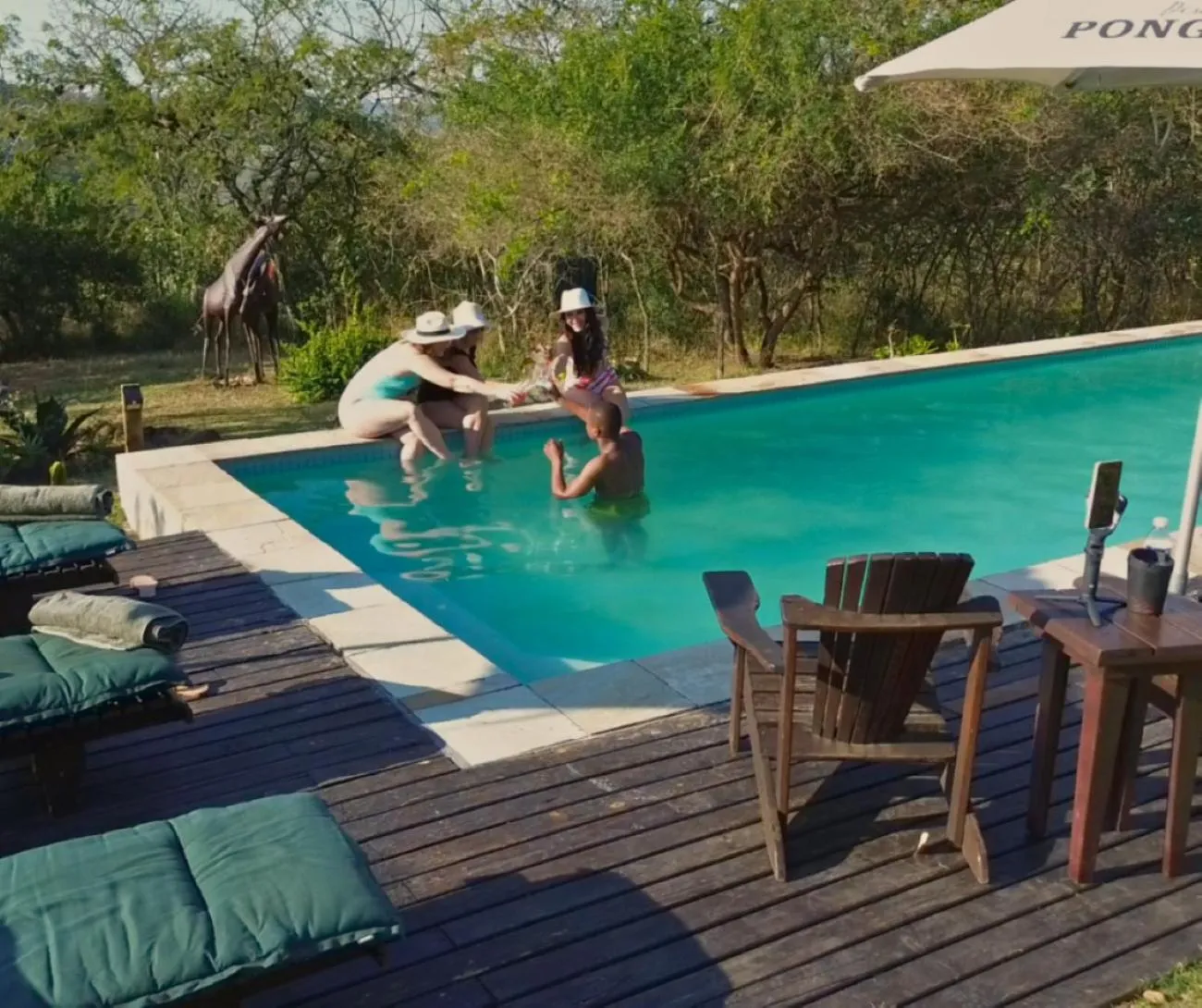 Natural landscape in Ndhula Luxury Tented Lodge