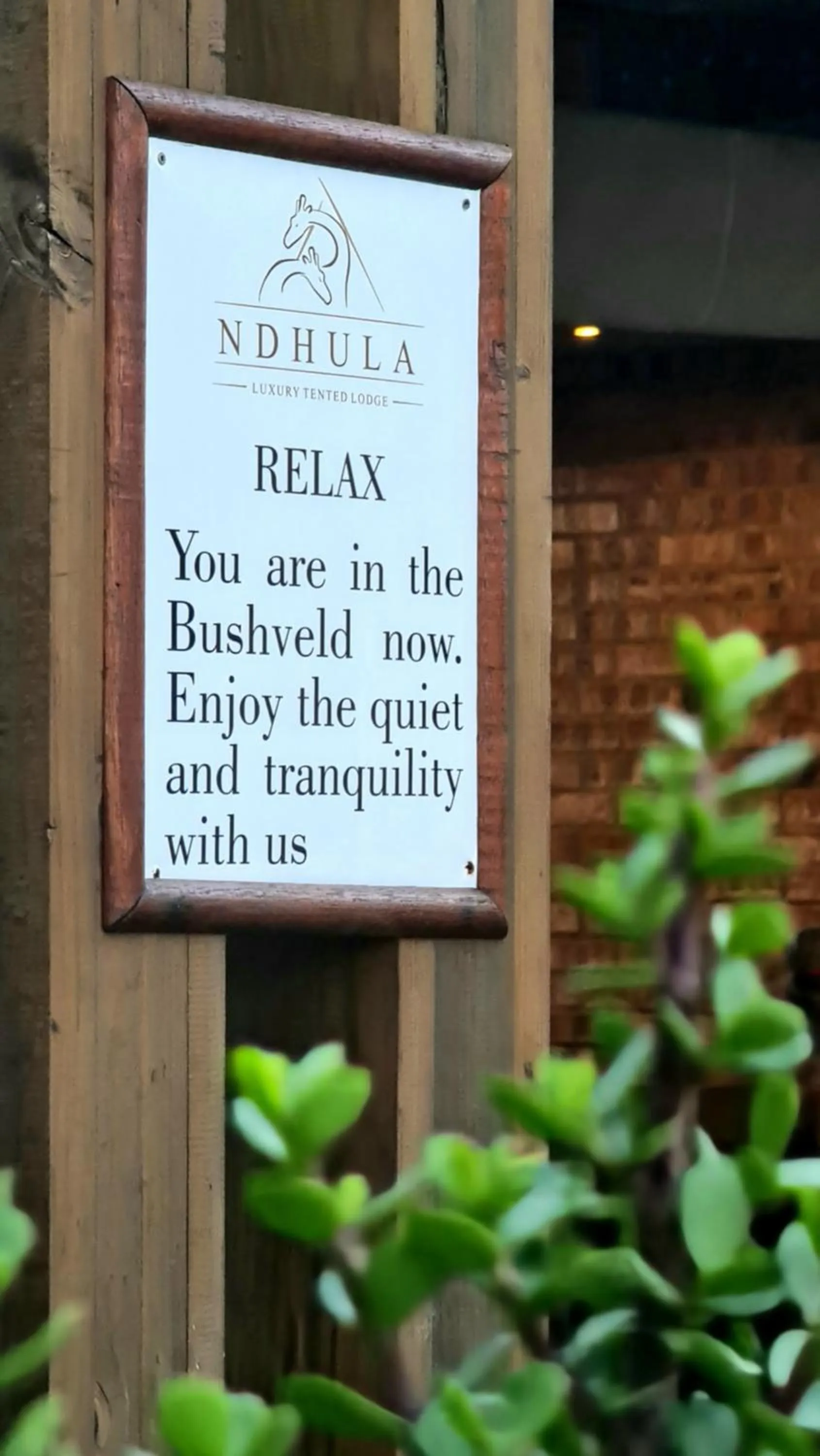 Property logo or sign in Ndhula Luxury Tented Lodge