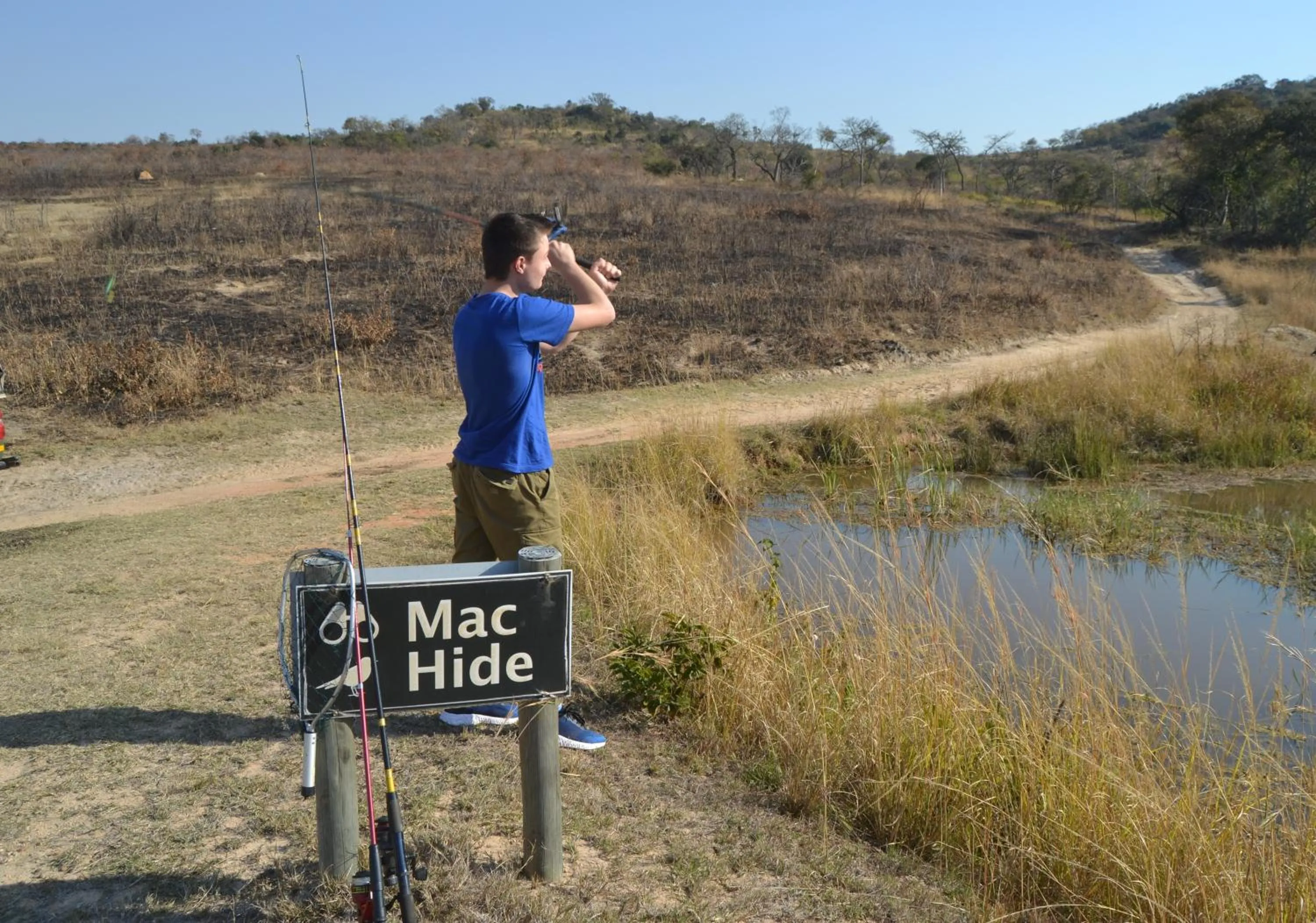 Natural landscape in Ndhula Luxury Tented Lodge