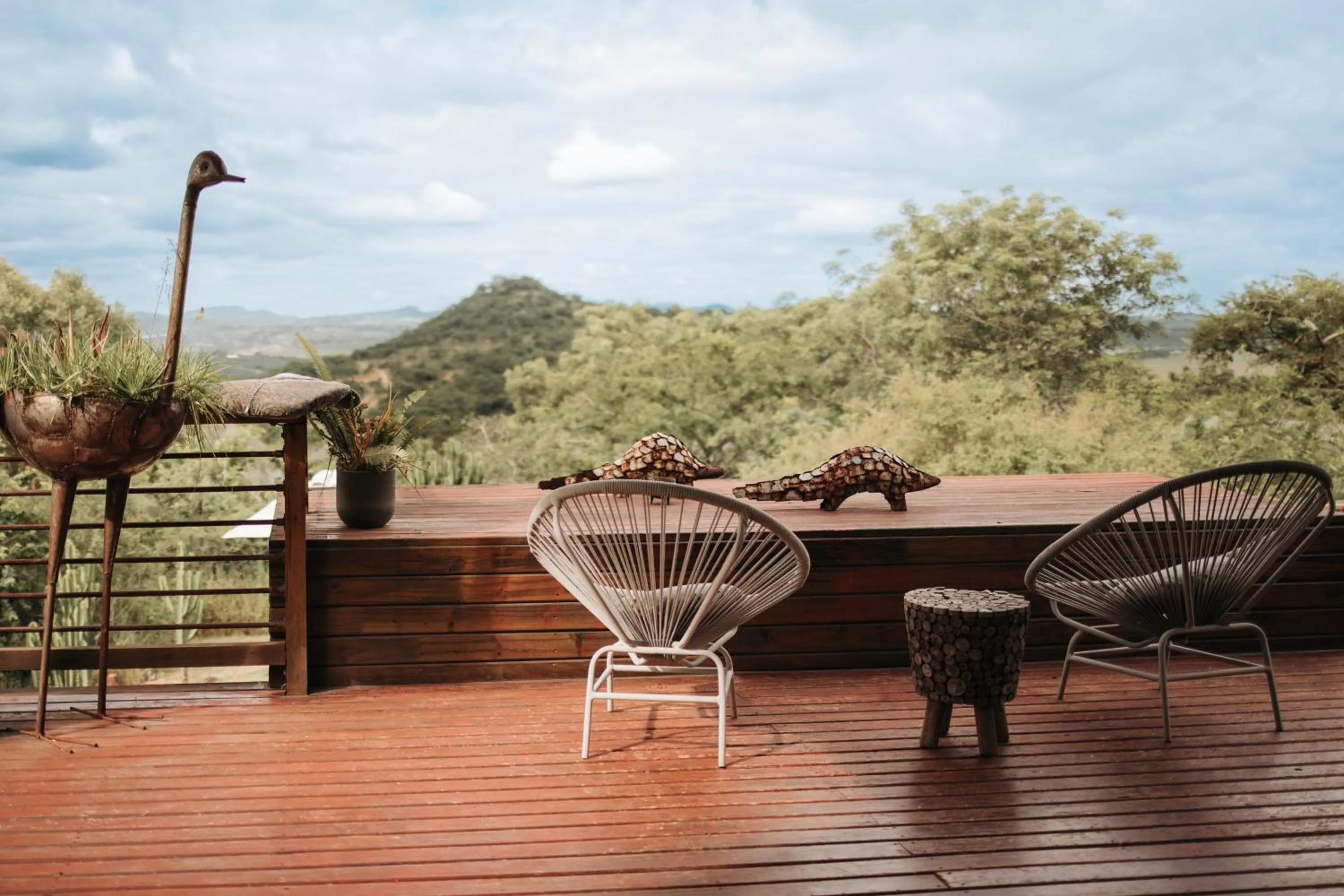Natural landscape in Ndhula Luxury Tented Lodge