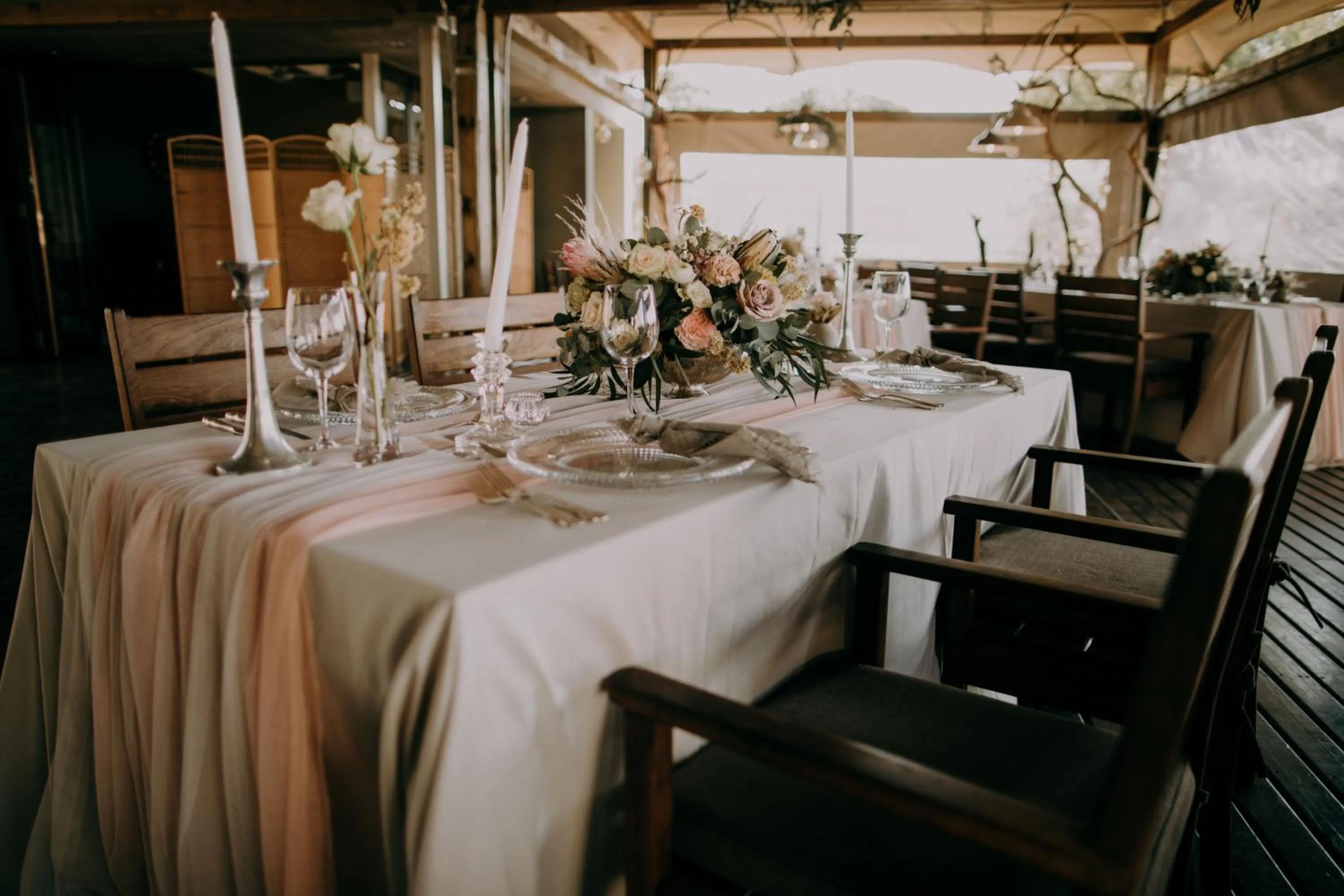 wedding in Ndhula Luxury Tented Lodge