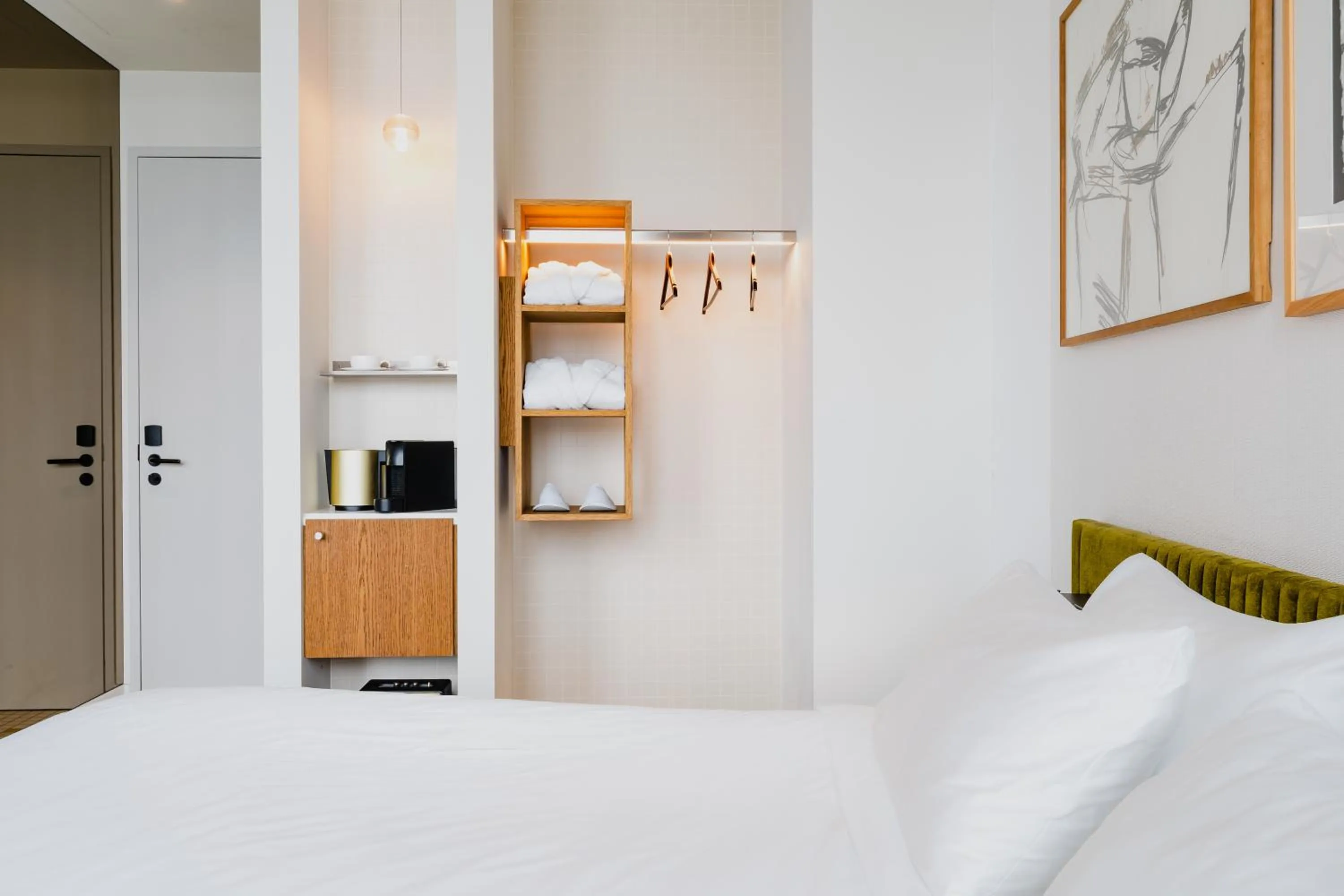 Bed in Hotel Pontsteiger