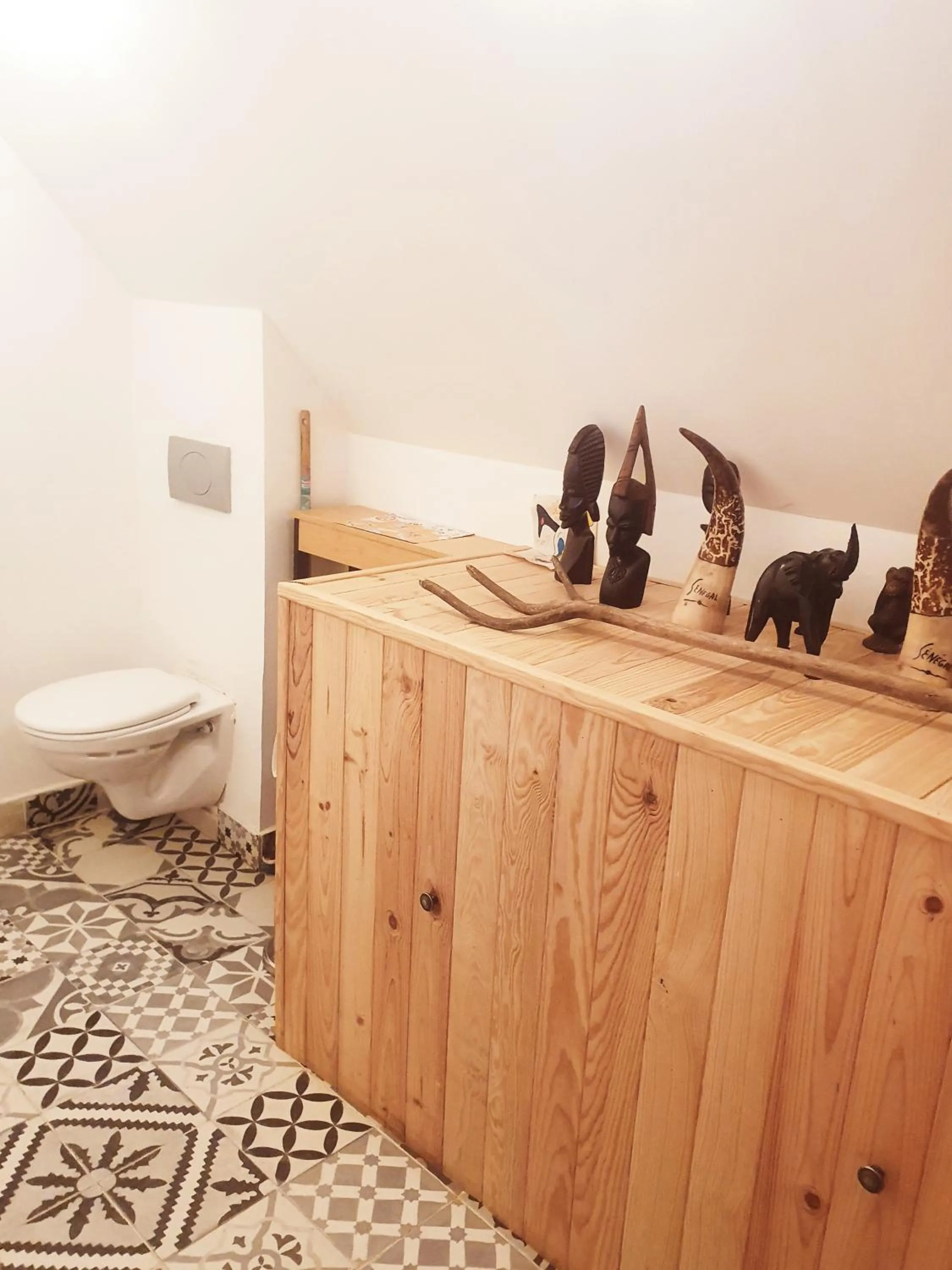 Toilet in Chambres d'hôtes Gourdon