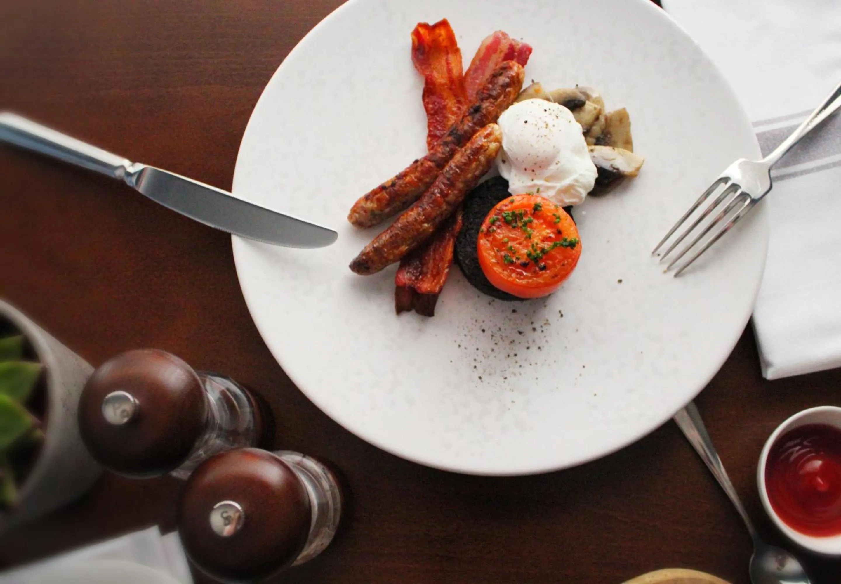 Food and drinks in The White Horse Inn