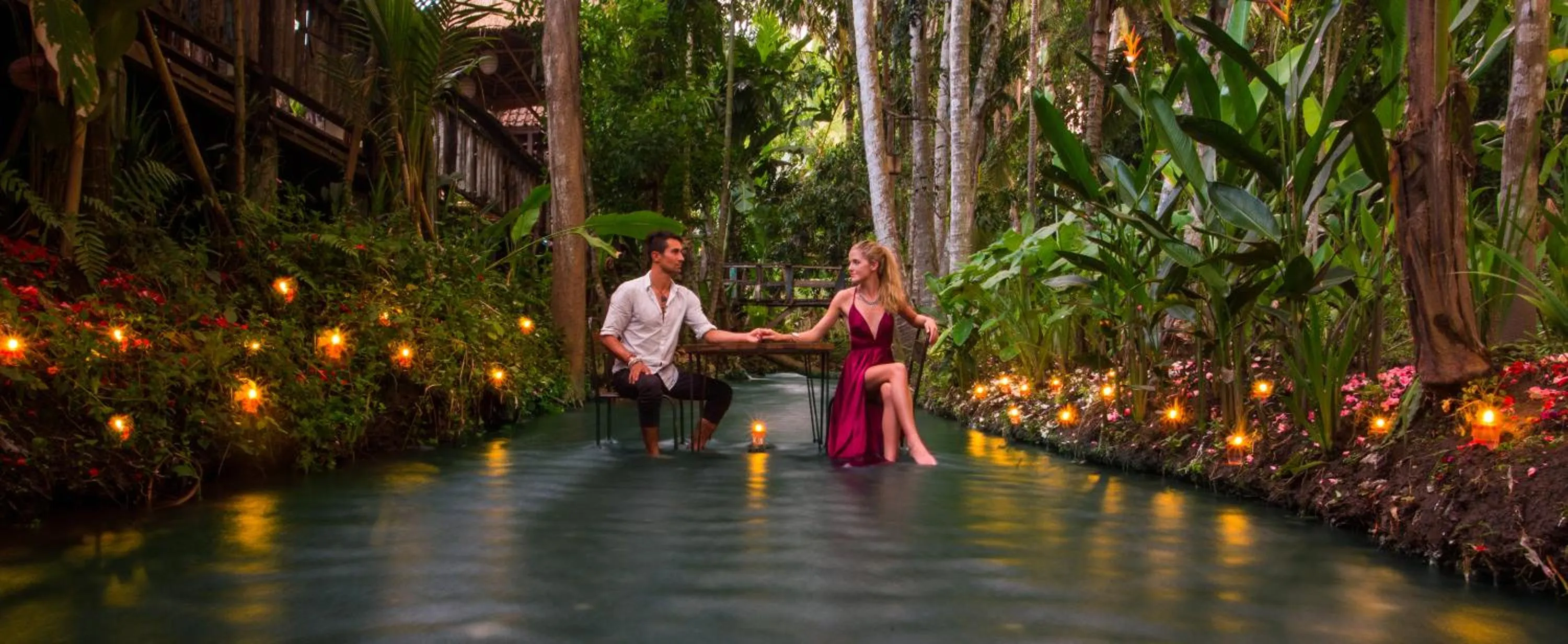 Area and facilities in Keramas Sacred River Retreat Resort and Villa