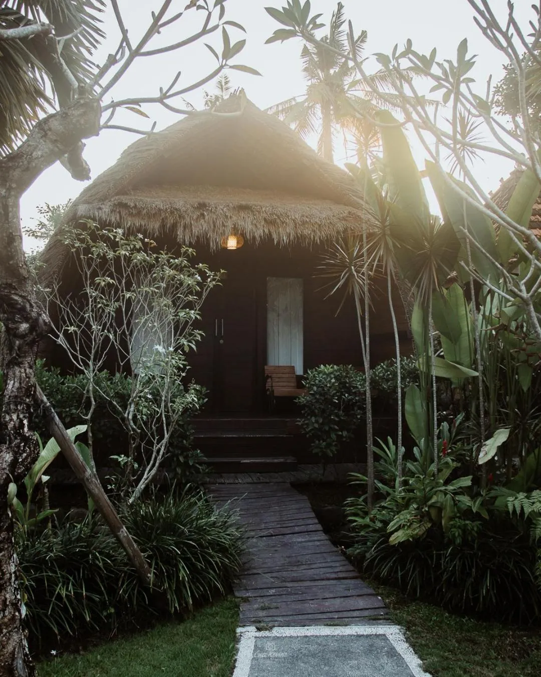 Facade/entrance in Keramas Sacred River Retreat Resort and Villa