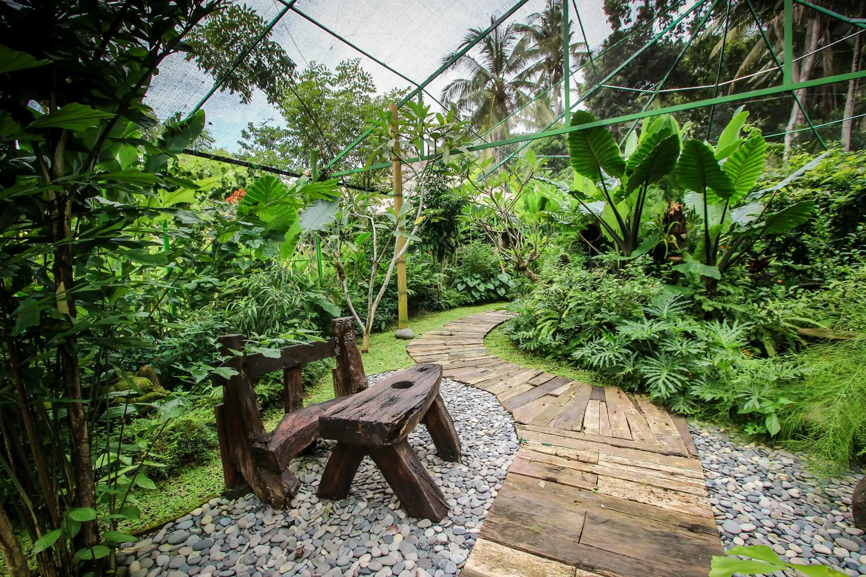 Garden in Keramas Sacred River Retreat Resort and Villa