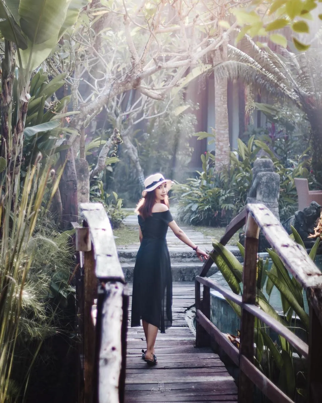 Swimming pool in Keramas Sacred River Retreat Resort and Villa