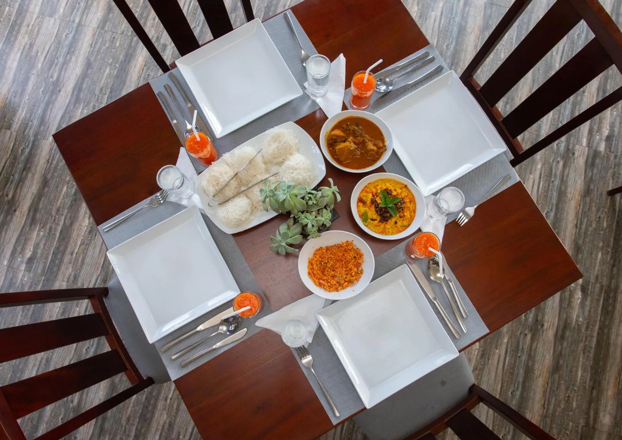 Dining area in The Wind Castle