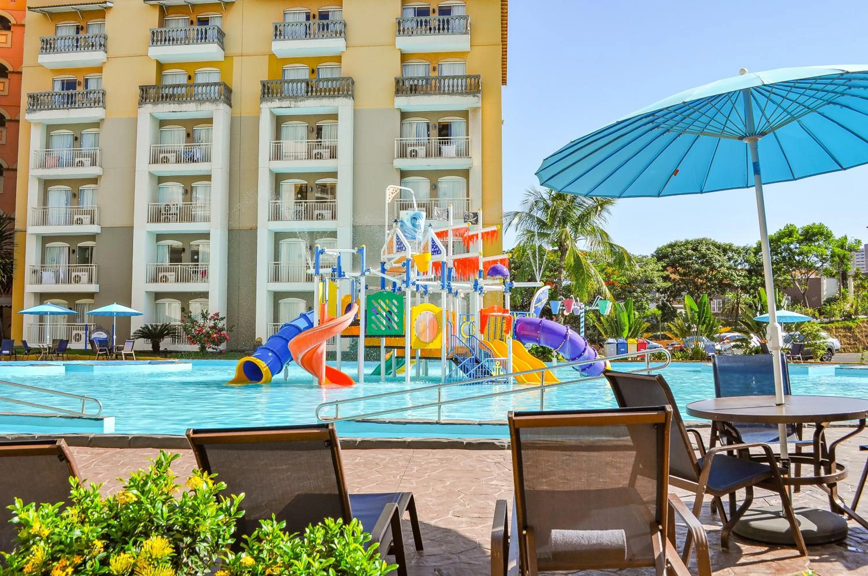 Children play ground in Thermas de Olimpia Resort