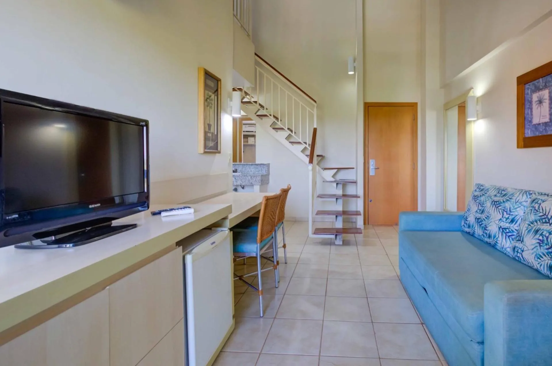 Living room in Thermas de Olimpia Resort