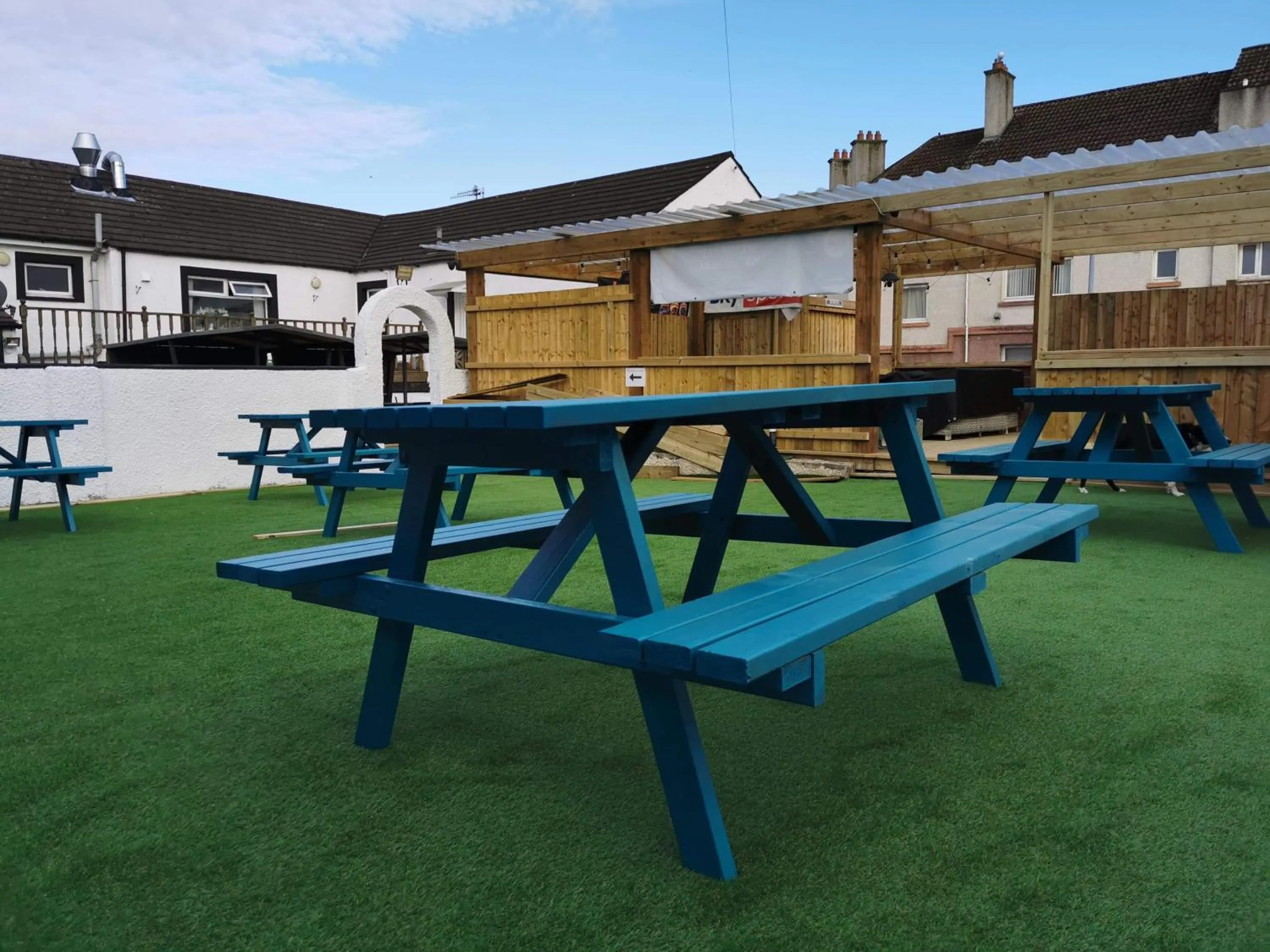 Garden in The Swan Inn