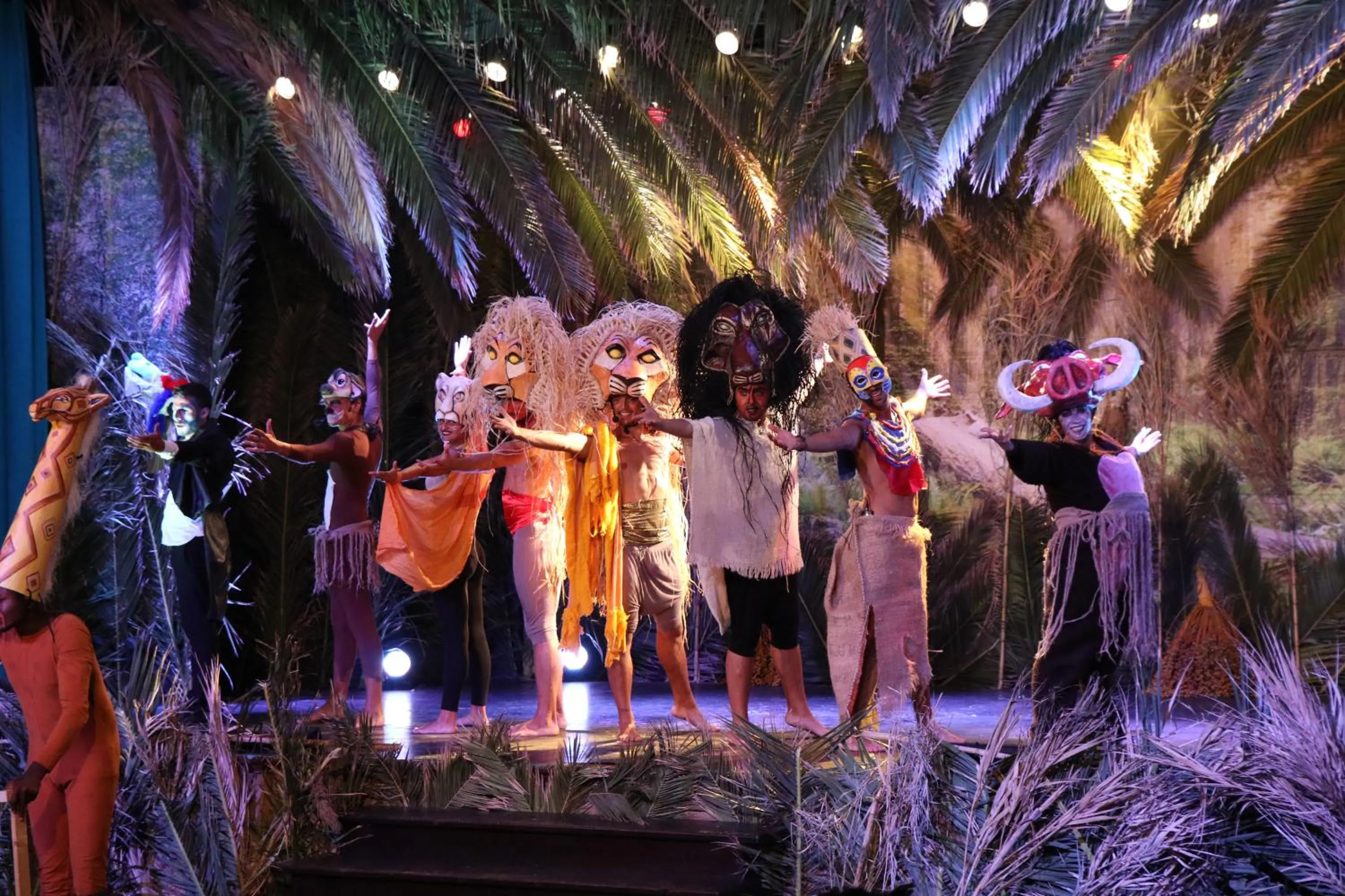 Evening entertainment in Club Hotel Marina Beach