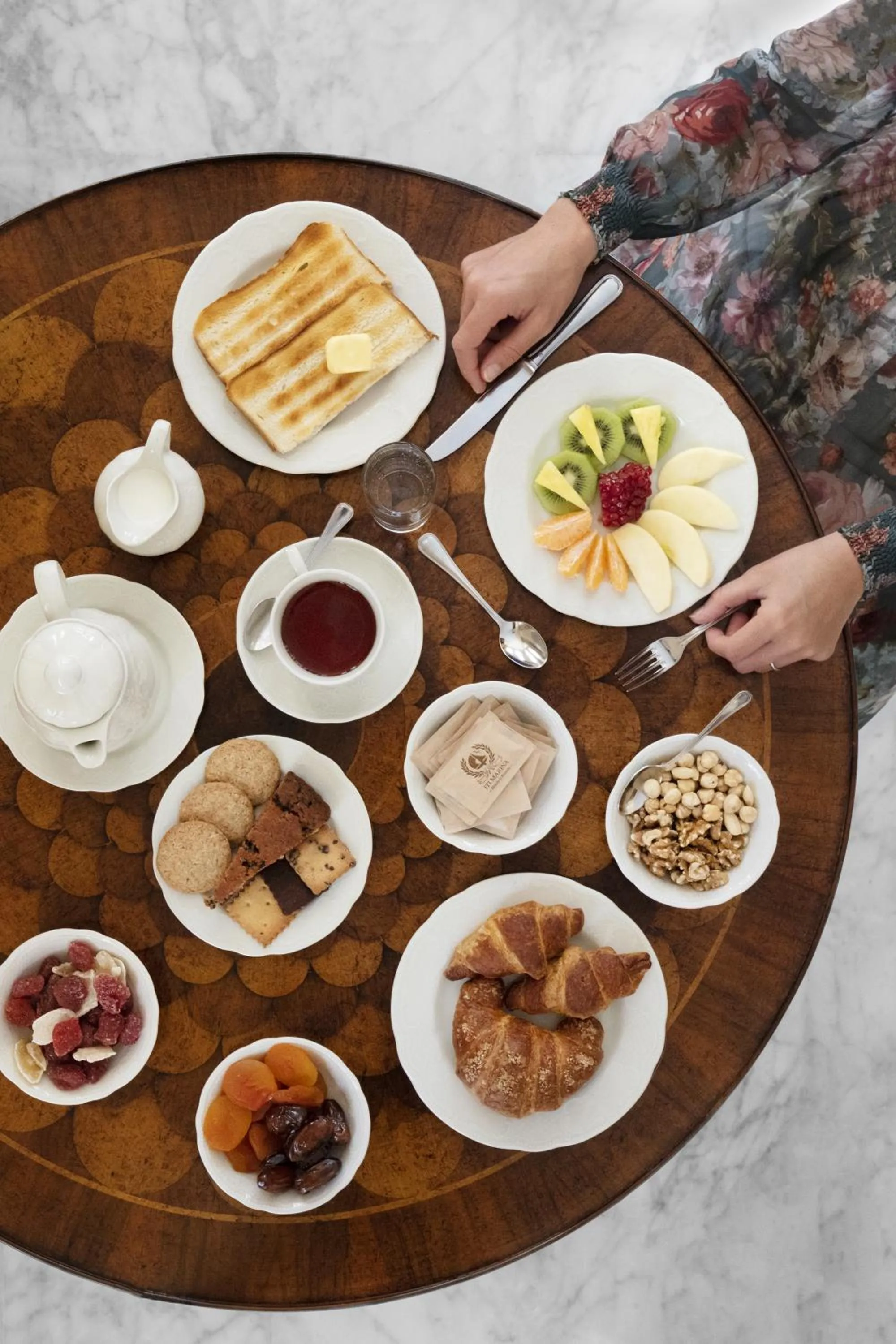 Breakfast in Grand Hotel President