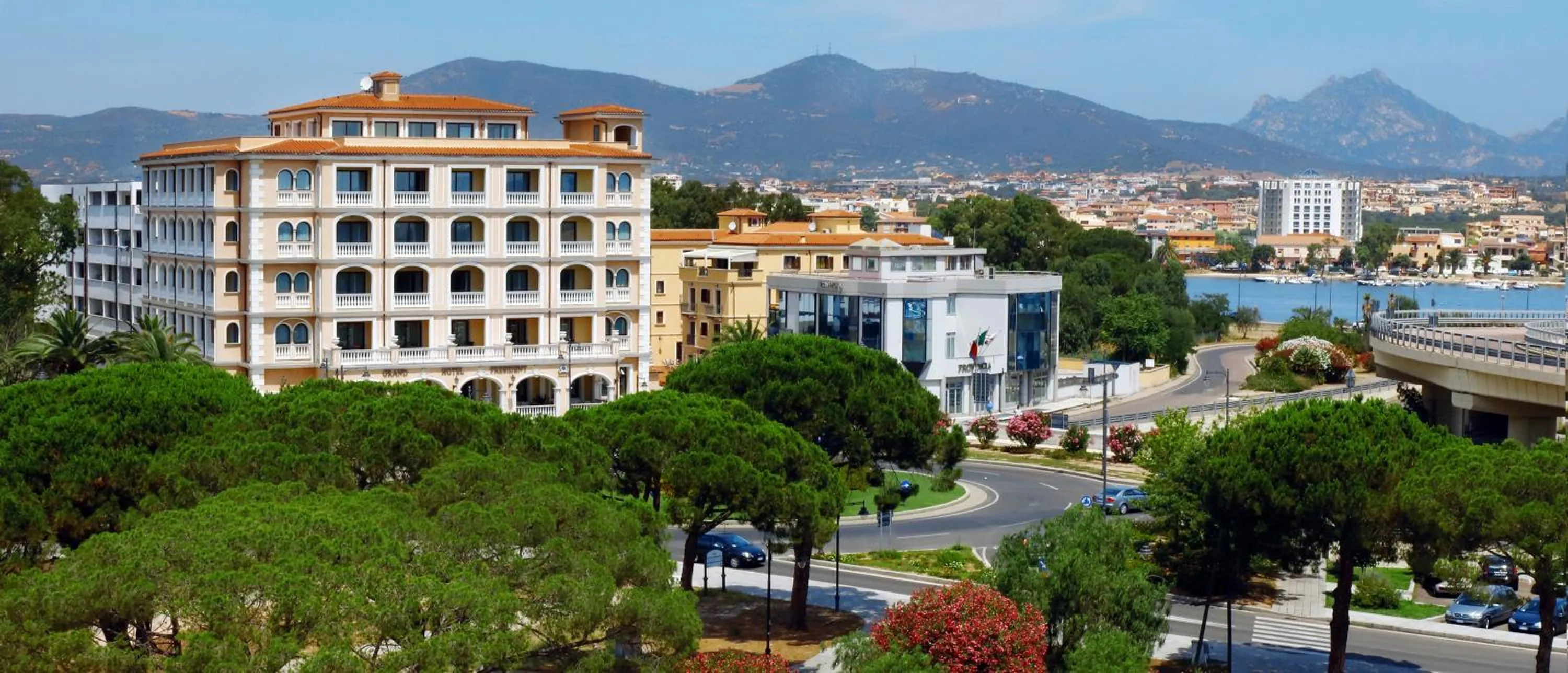 Bird's eye view in Grand Hotel President