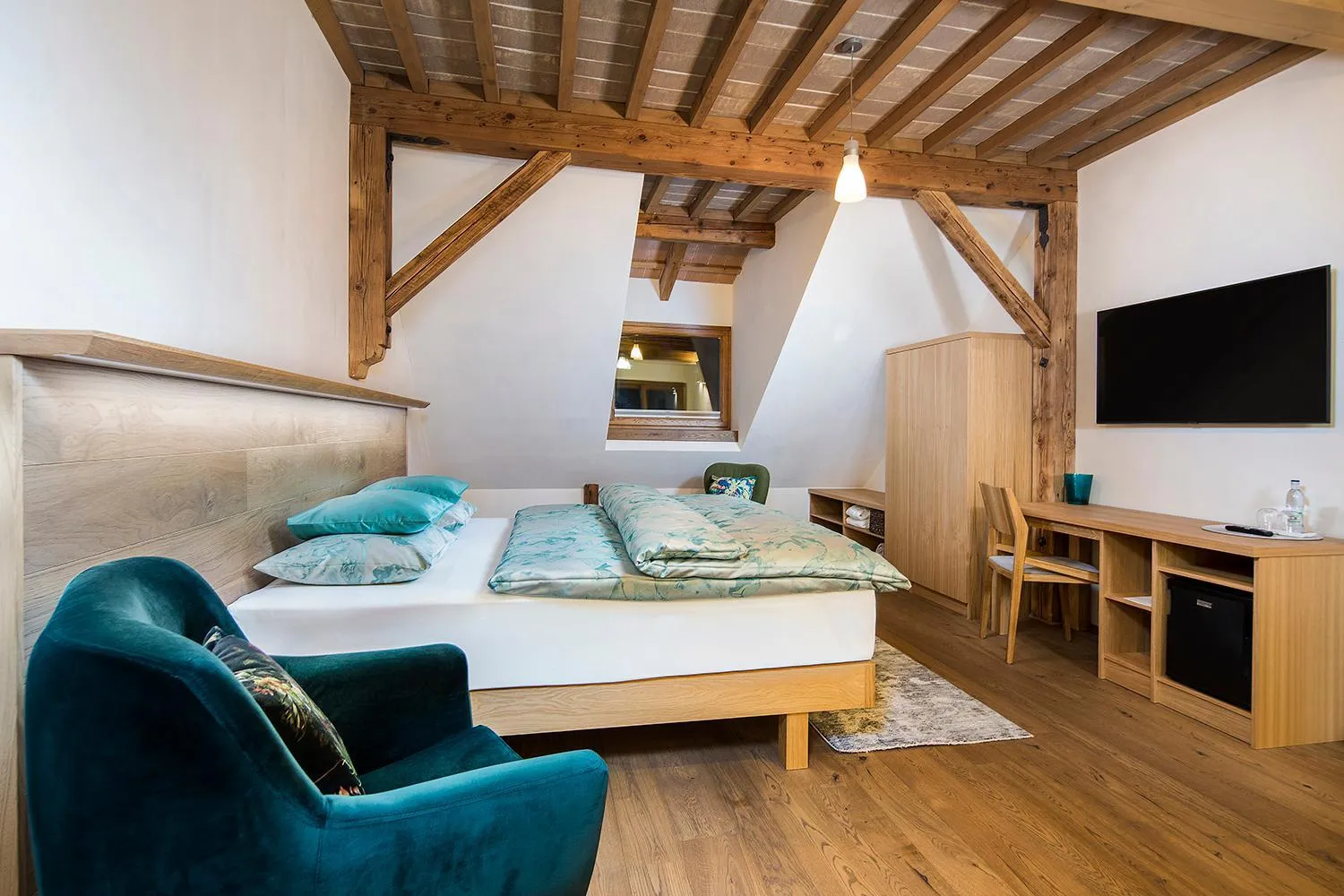 Photo of the whole room, Bed in Kaštieľ Kubínyi