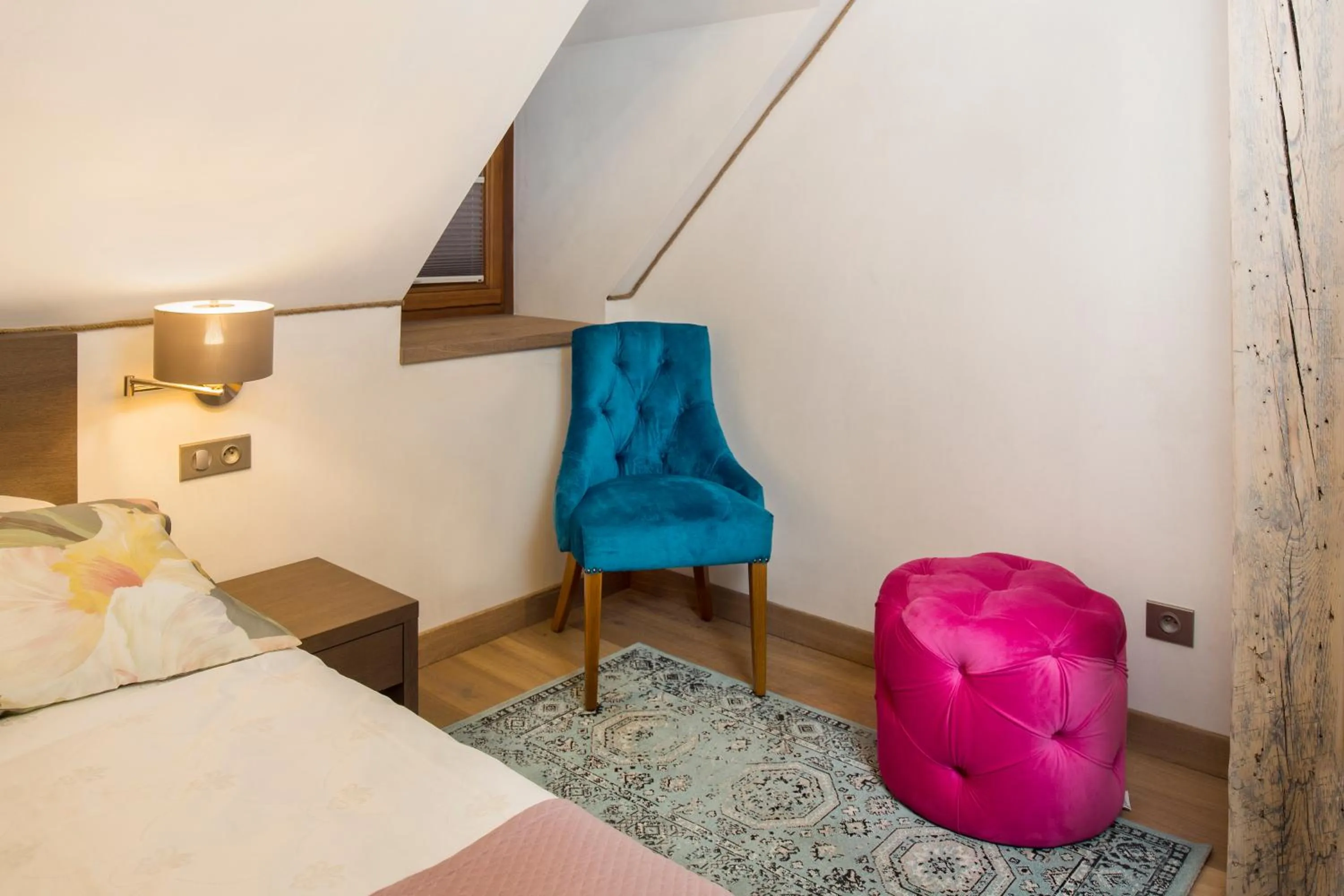 Bedroom, Bed in Kaštieľ Kubínyi