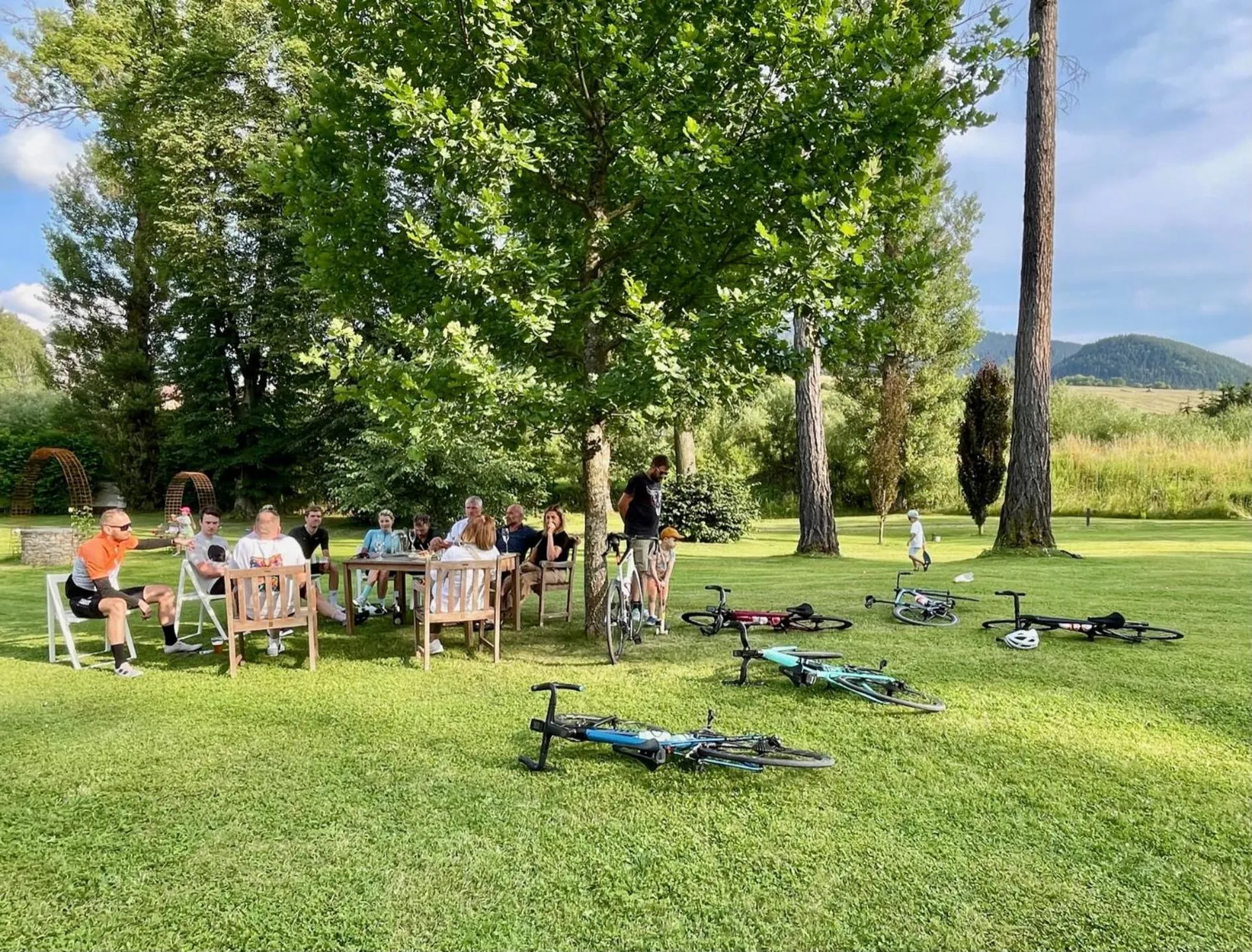 Garden in Kaštieľ Kubínyi
