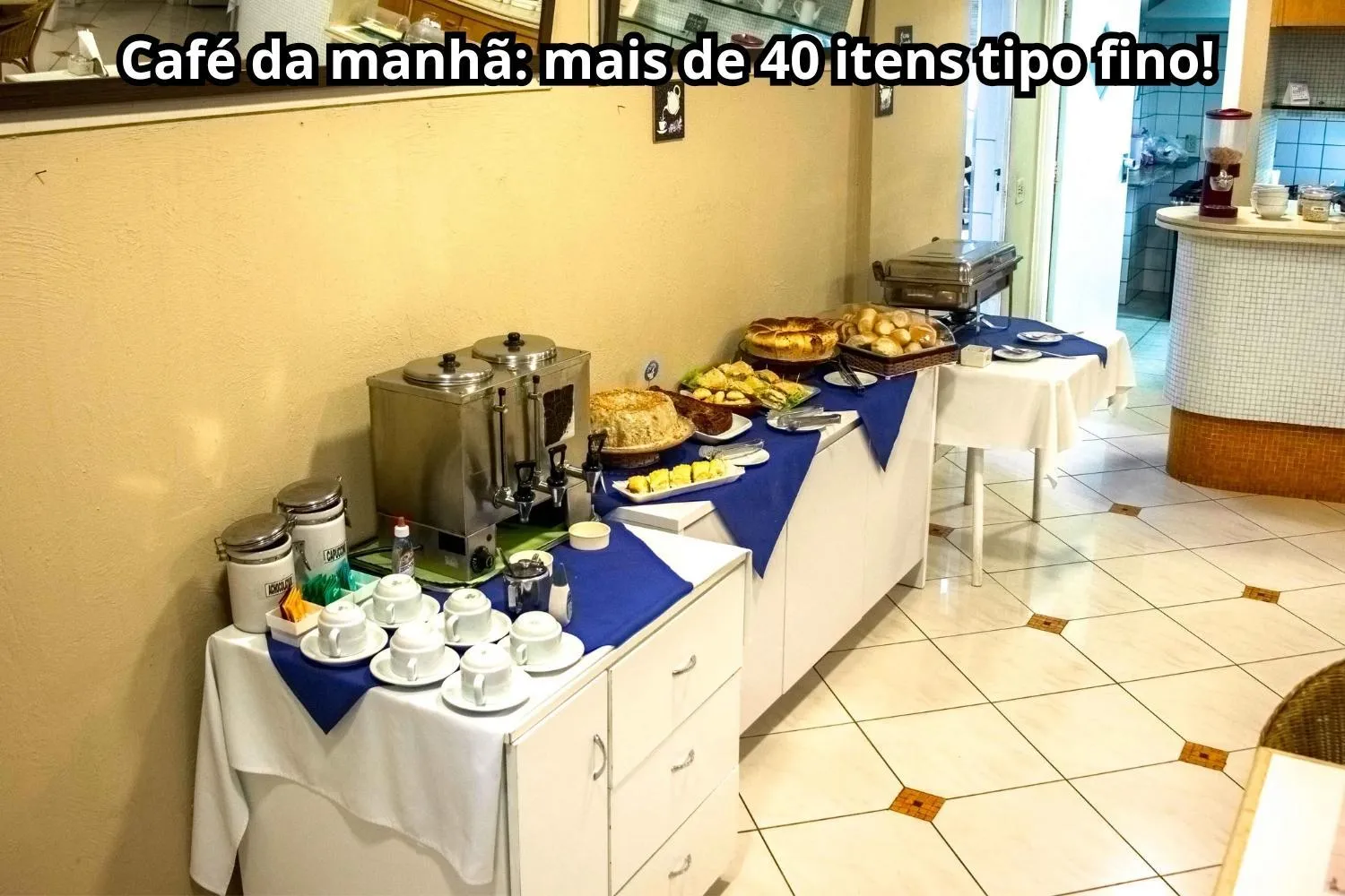 Food and drinks in Residencial Bella Vista Suites