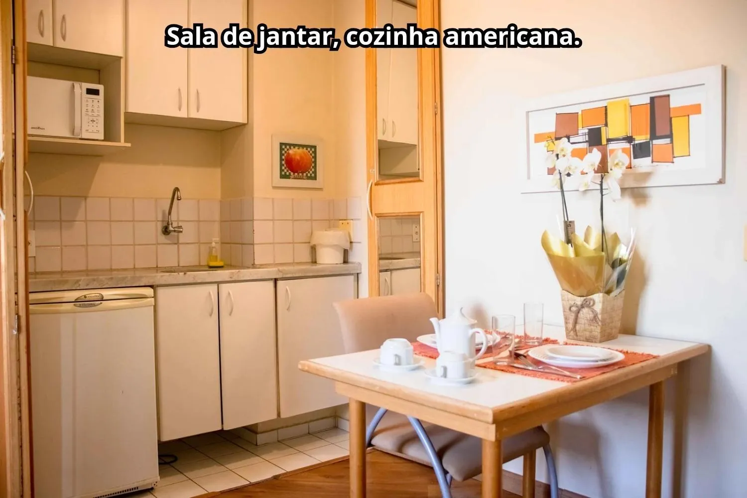 Kitchen or kitchenette in Residencial Bella Vista Suites