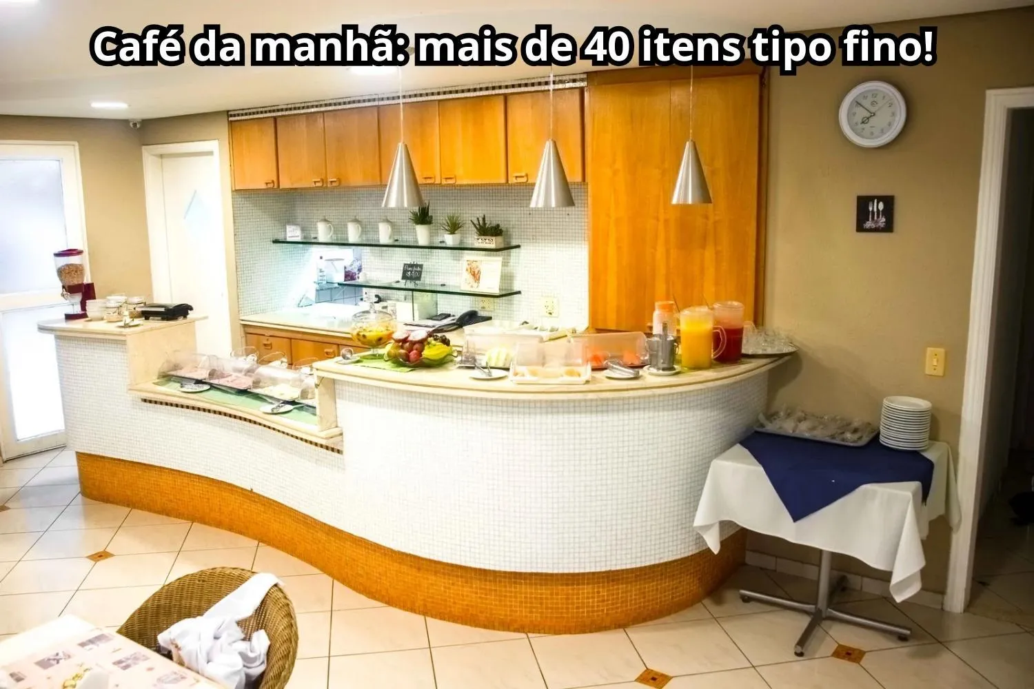 Food and drinks in Residencial Bella Vista Suites