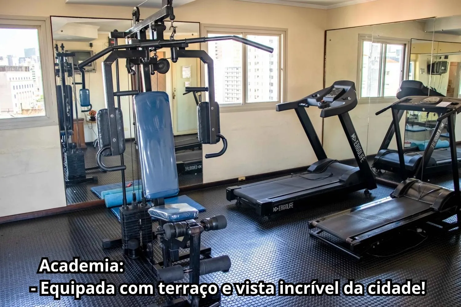 Fitness centre/facilities in Residencial Bella Vista Suites