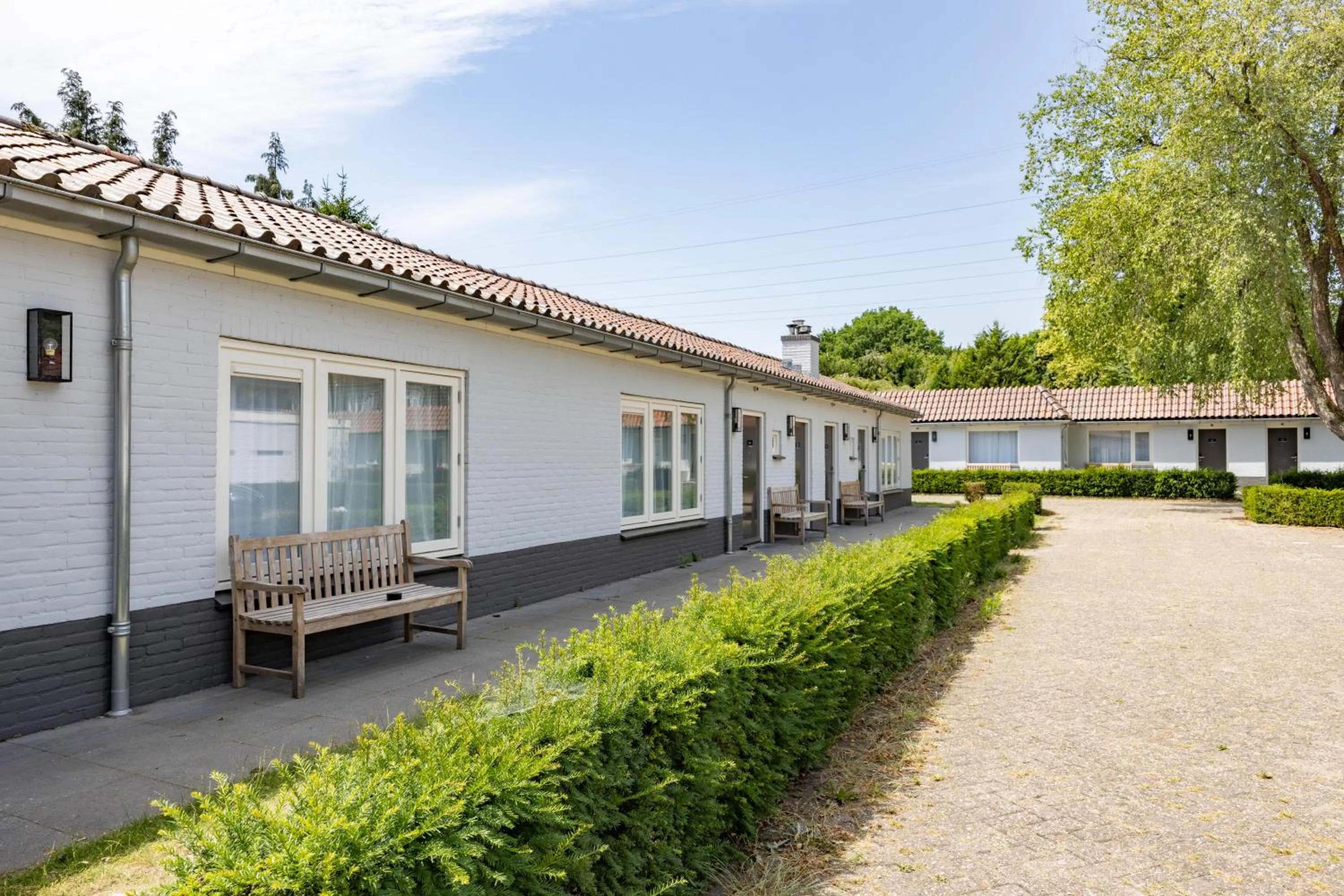 Garden view in Fletcher Hotel-Restaurant Het Witte Huis