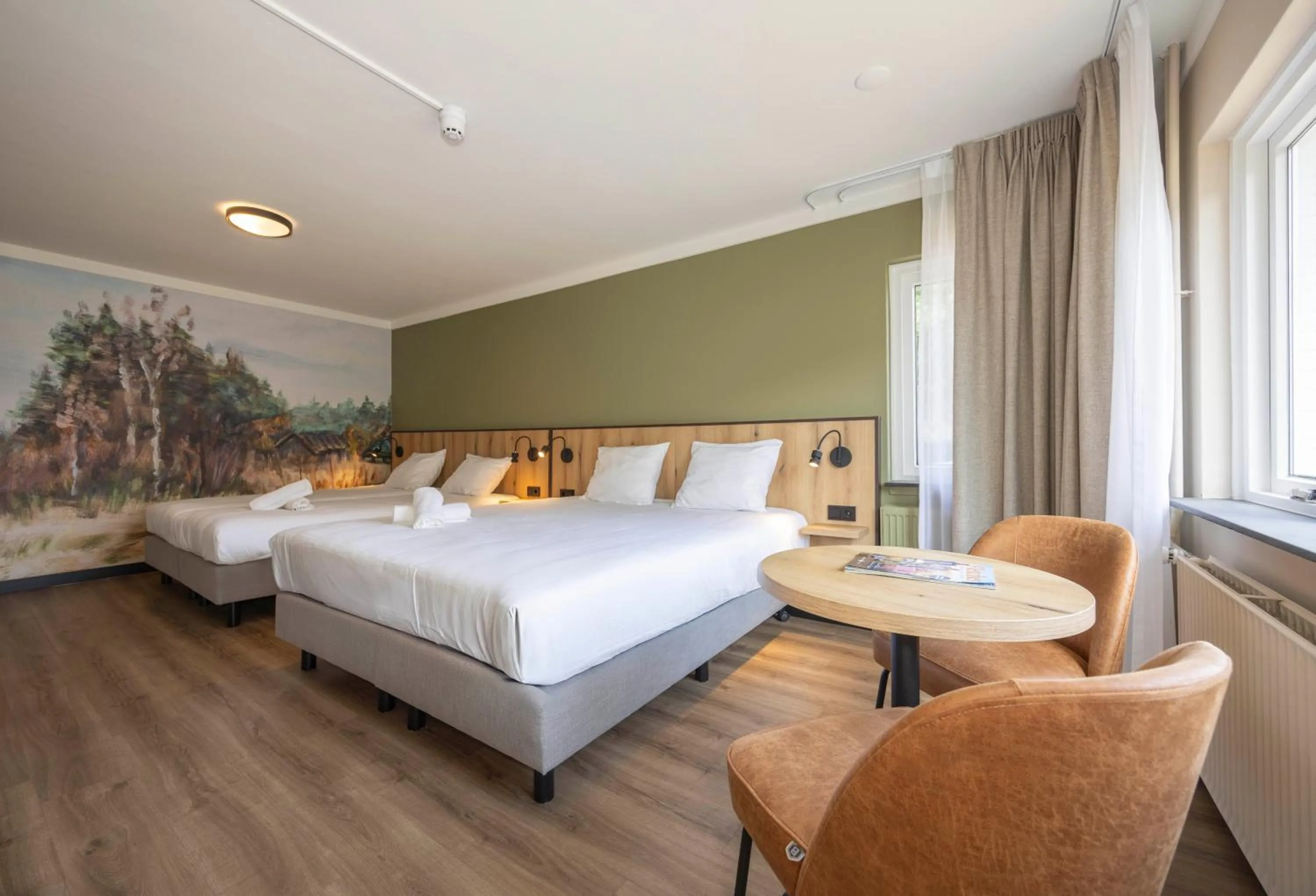 Bedroom, Bed in Fletcher Hotel-Restaurant Het Witte Huis