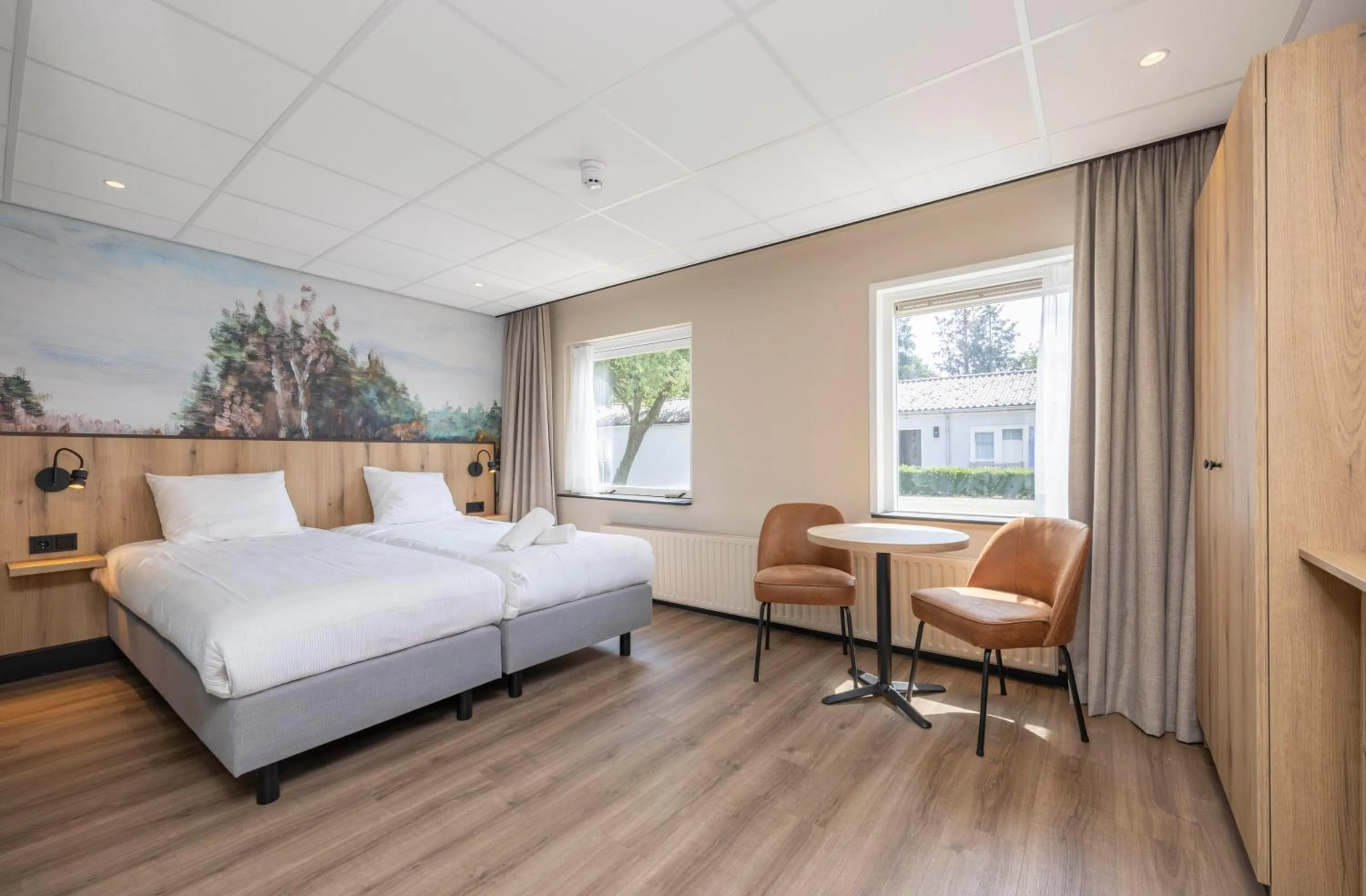 Bedroom, Bed in Fletcher Hotel-Restaurant Het Witte Huis