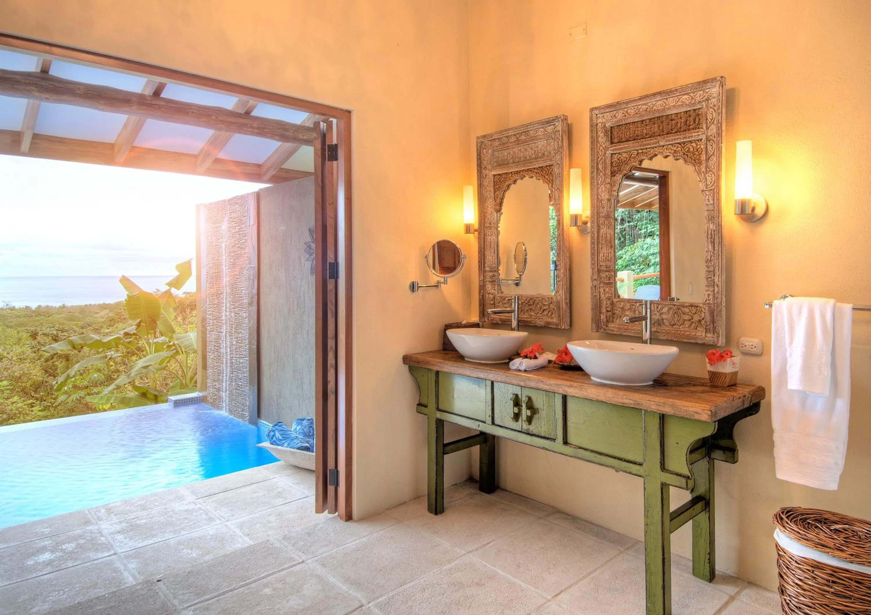 Bathroom in Casa Chameleon Hotel Mal Pais - Adults Only