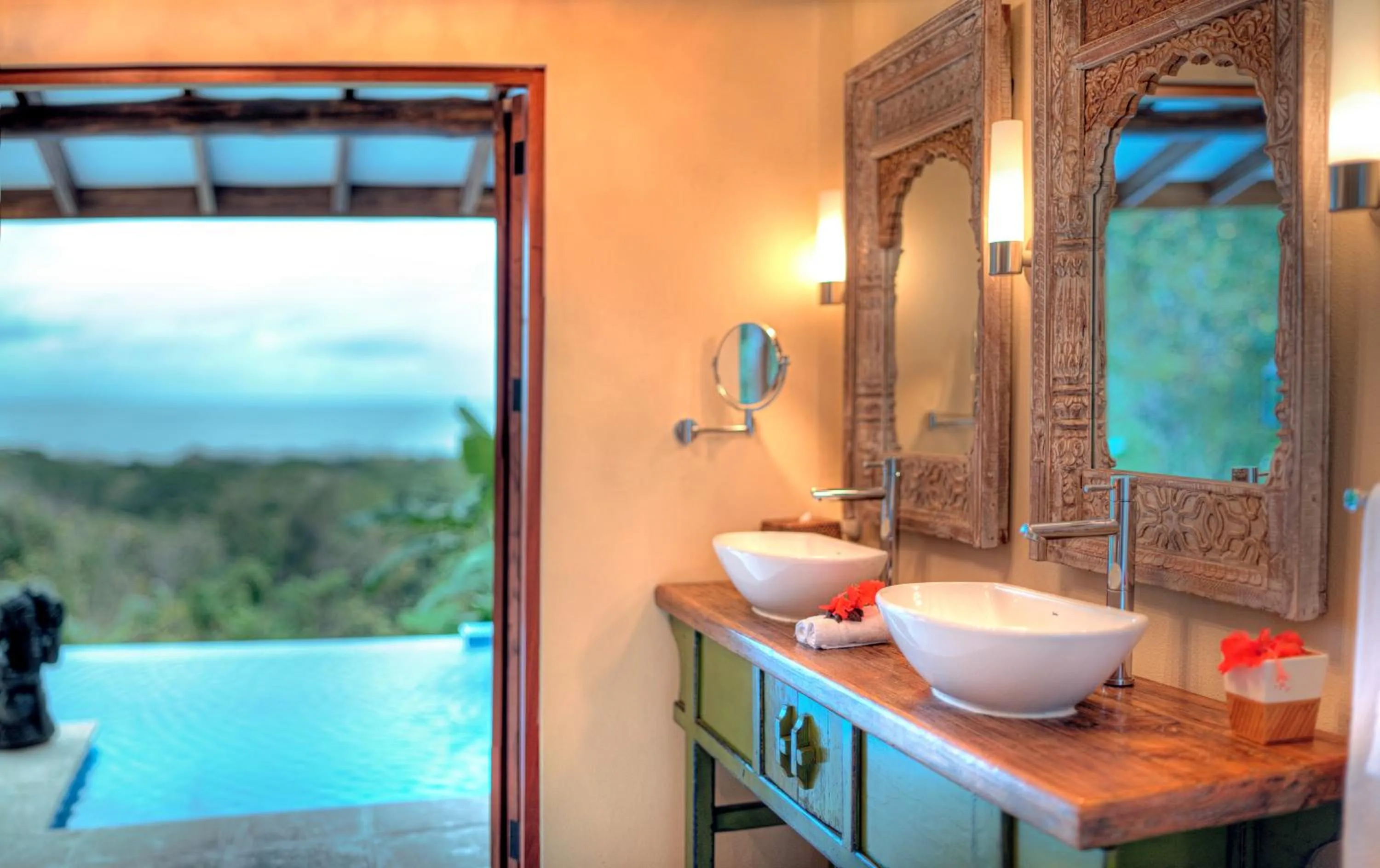 Bathroom in Casa Chameleon Hotel Mal Pais - Adults Only