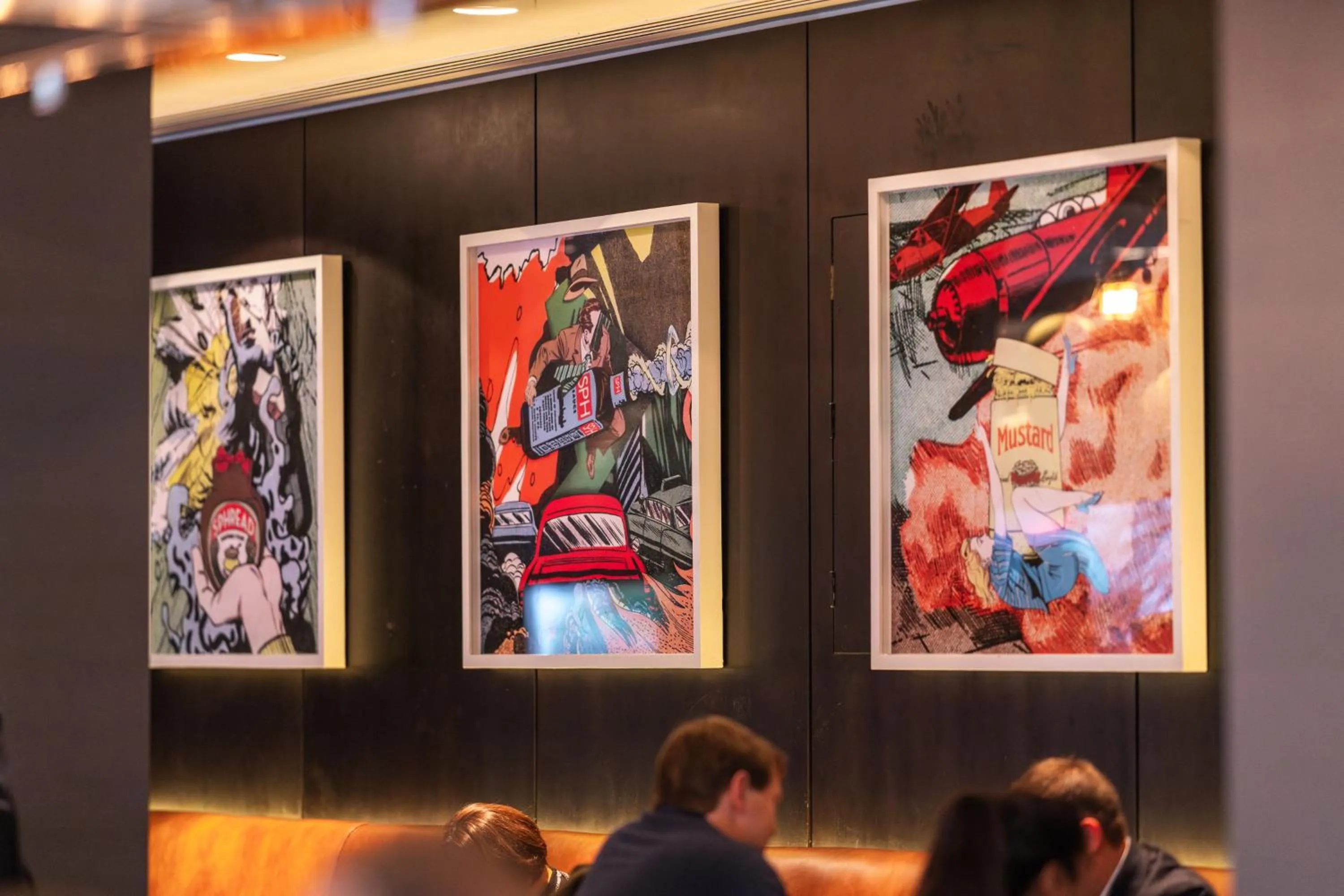 Decorative detail in South Place Hotel