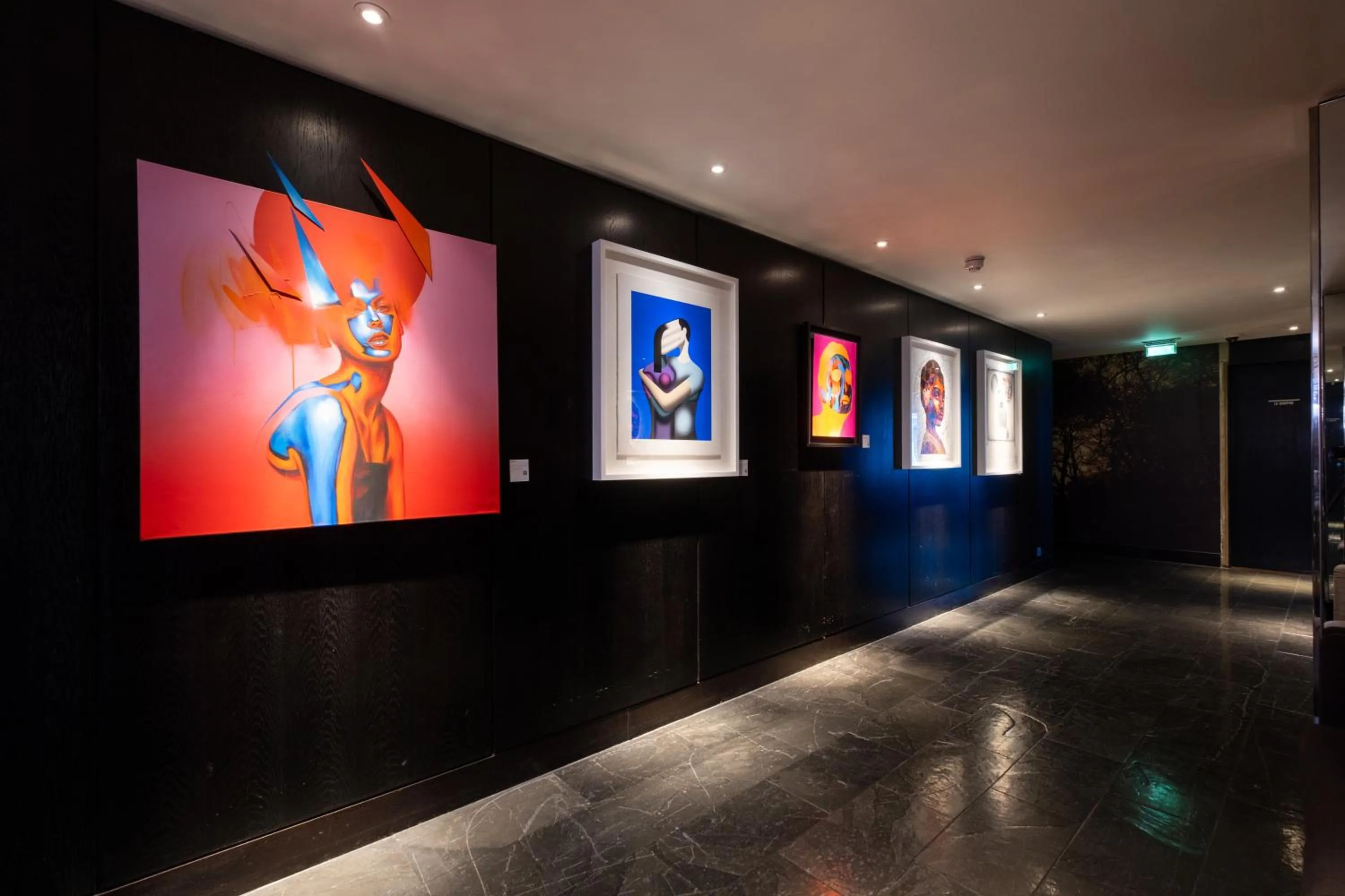 Decorative detail in South Place Hotel