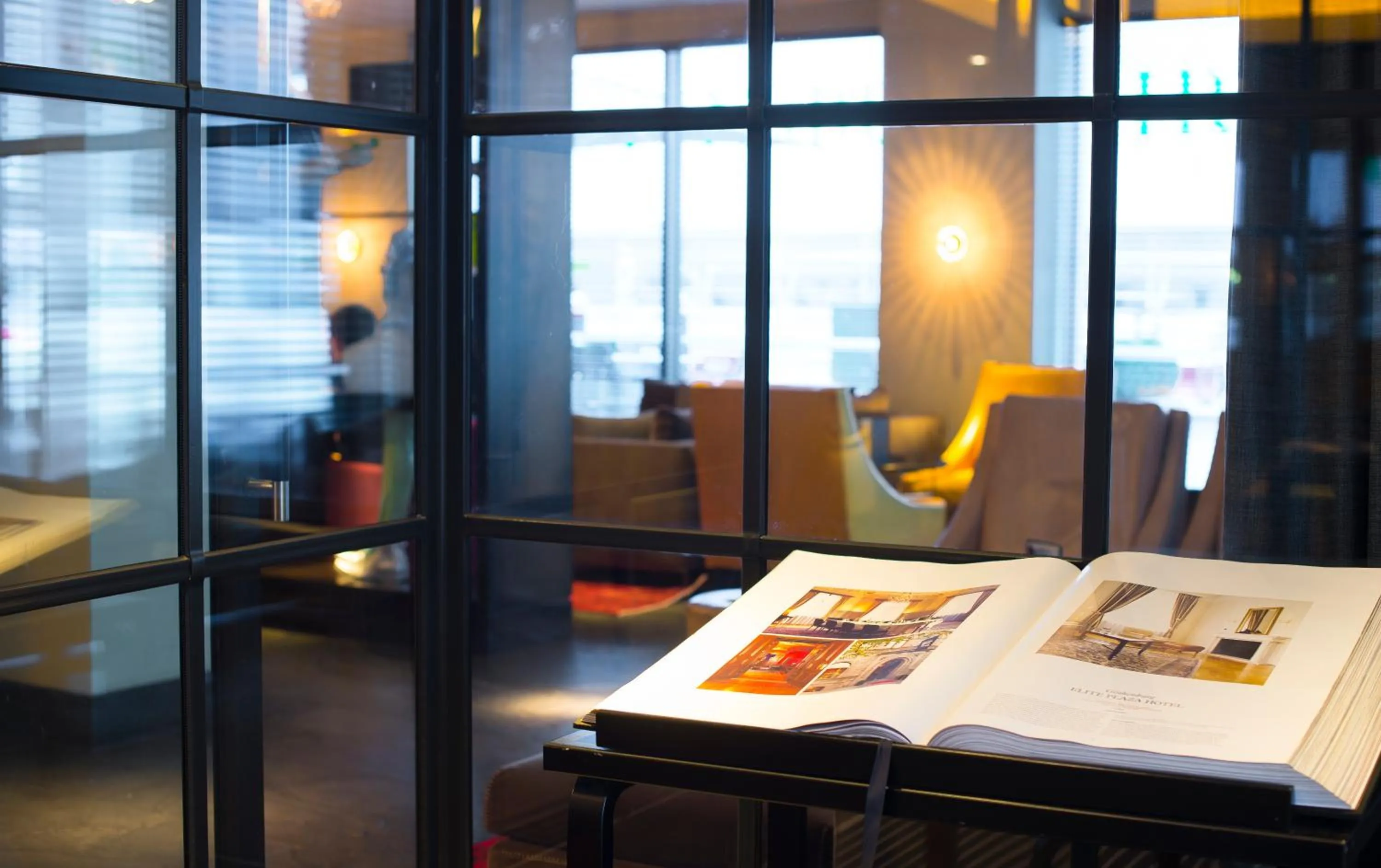 Decorative detail in South Place Hotel